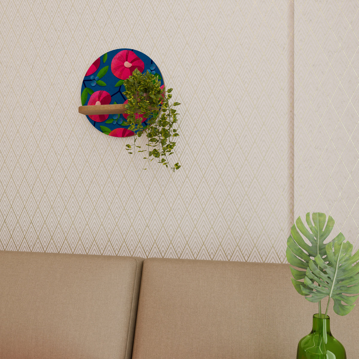 SPRING THOUGHTS Art Shelf