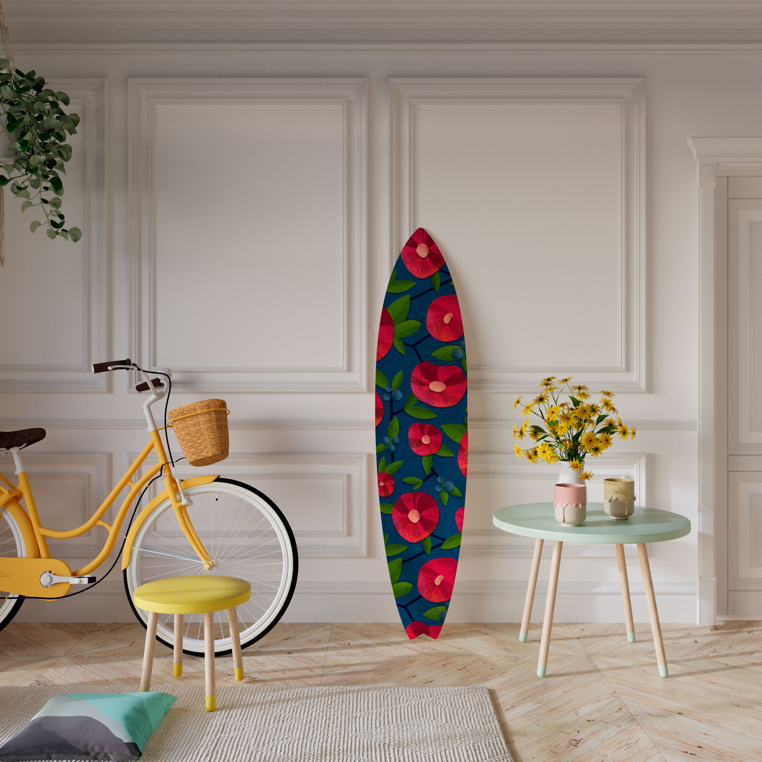 SPRING THOUGHTS Surfboard Decorative Panel