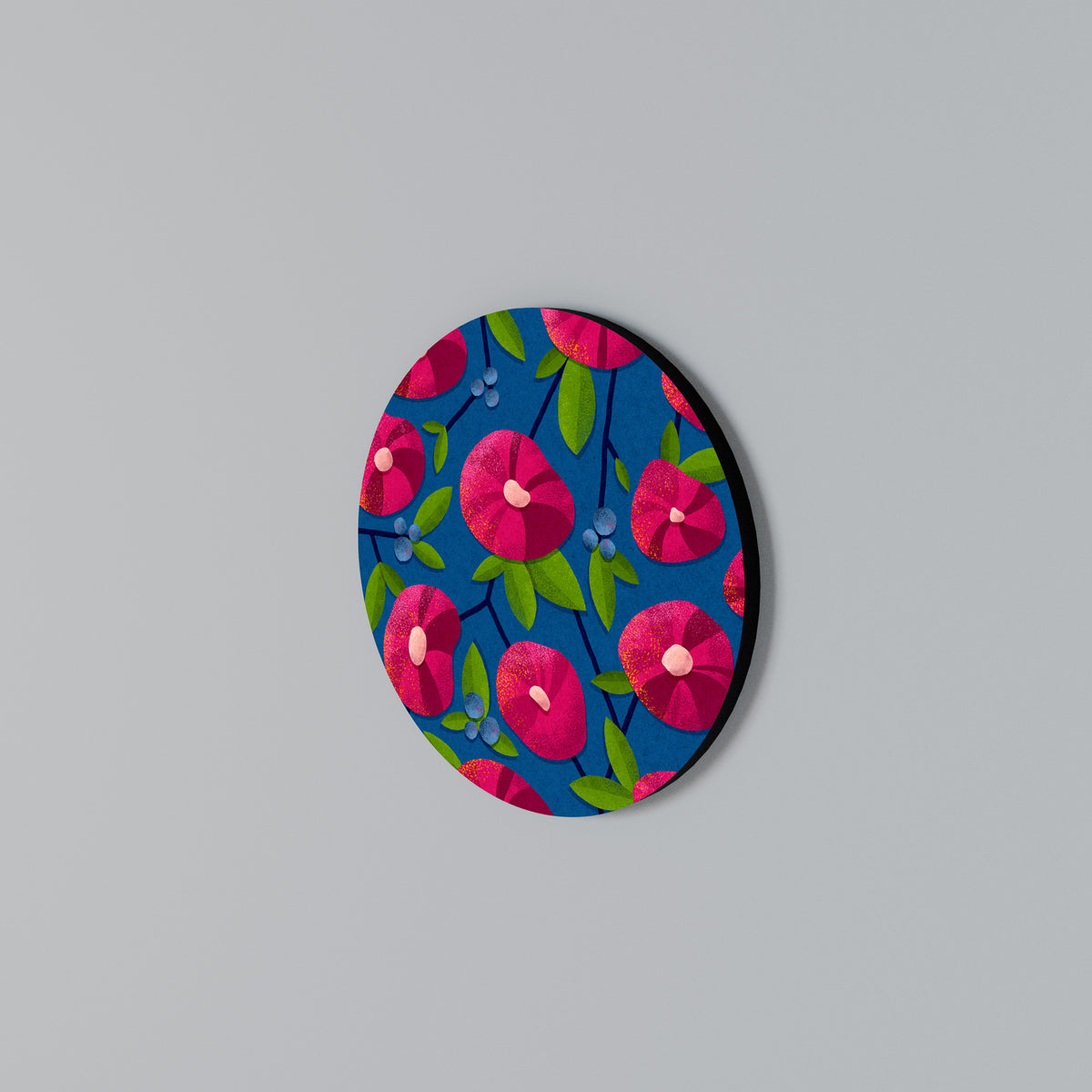 SPRING THOUGHTS Round Wall Art