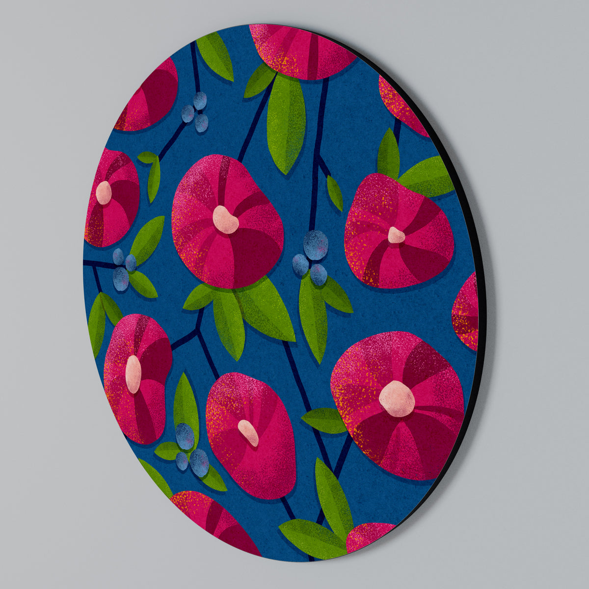 SPRING THOUGHTS Round Wall Art