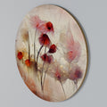 WILD DELICACY Round Wall Art