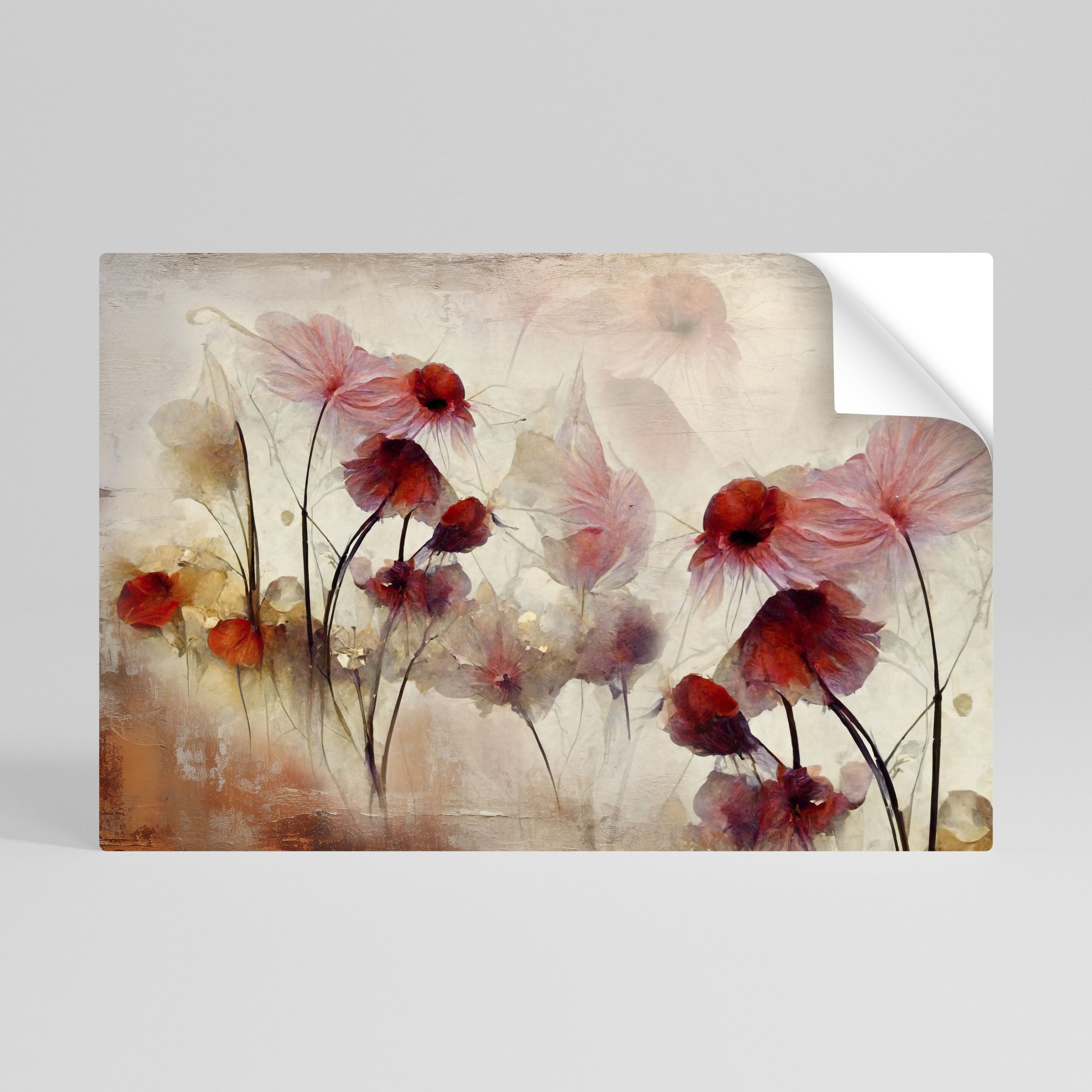 WILD DELICACY Peel and Stick Horizontal Poster