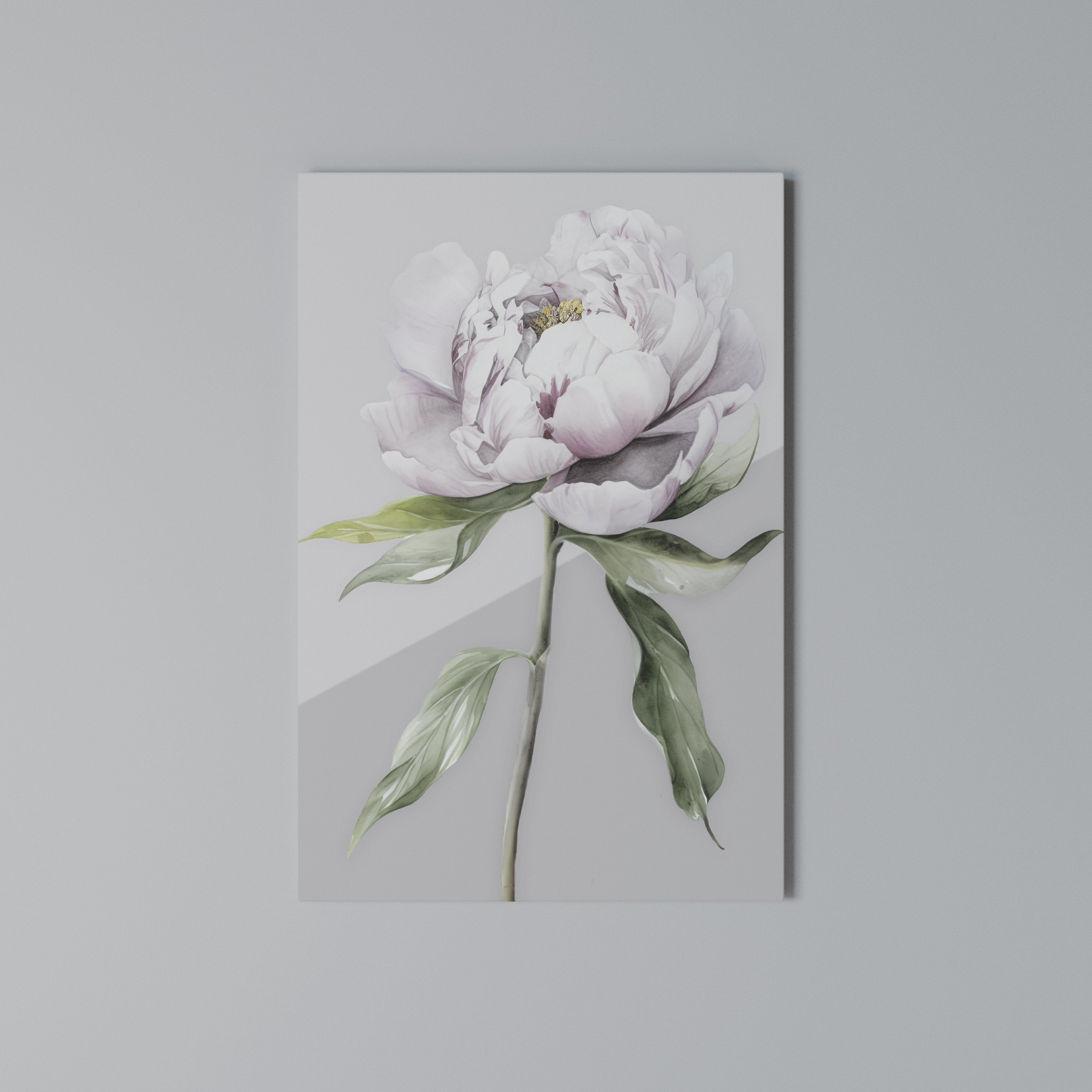 EVOCATIVE FLORAL FANTASY Vertical Canvas Print