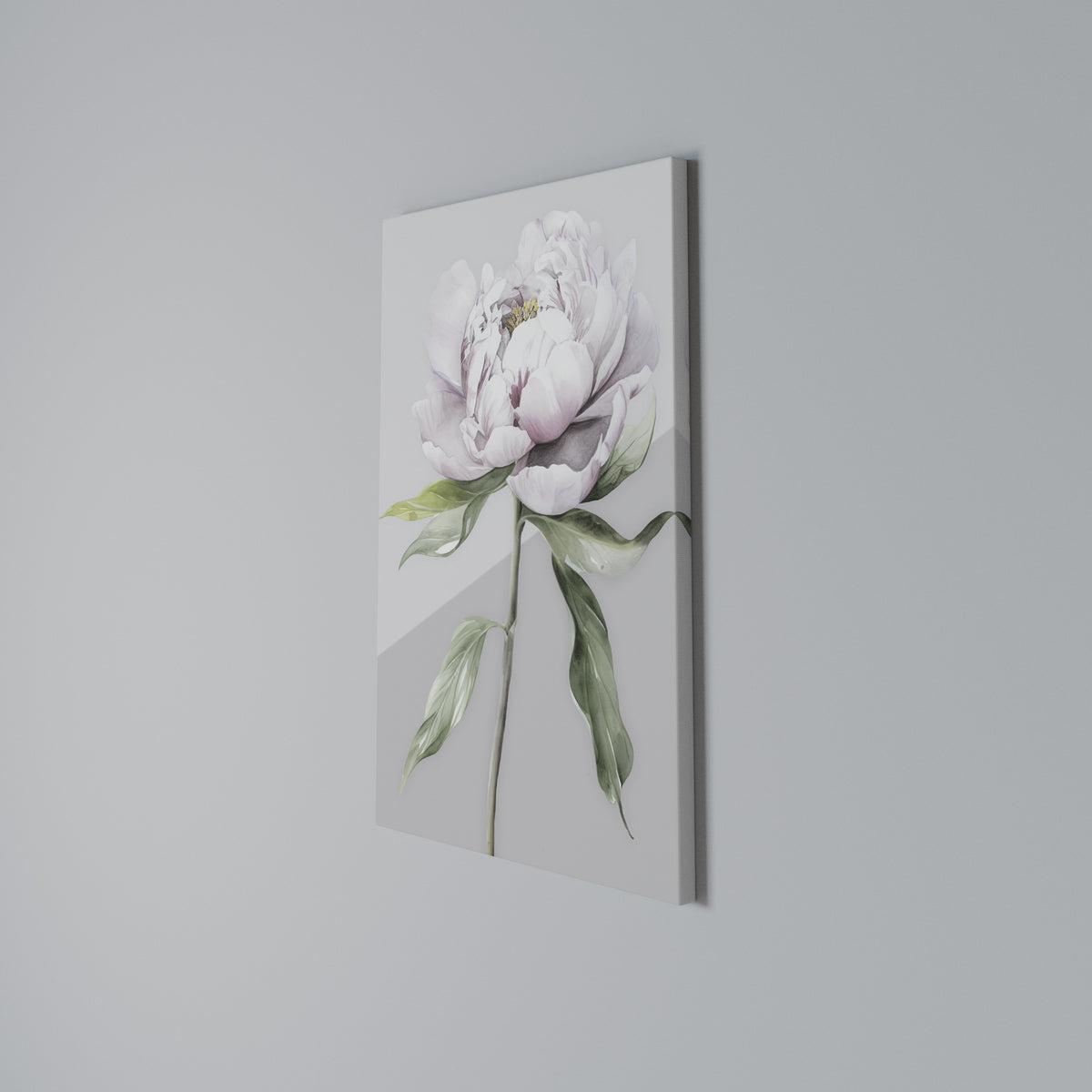 EVOCATIVE FLORAL FANTASY Vertical Canvas Print
