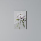 EVOCATIVE FLORAL FANTASY Vertical Canvas Print