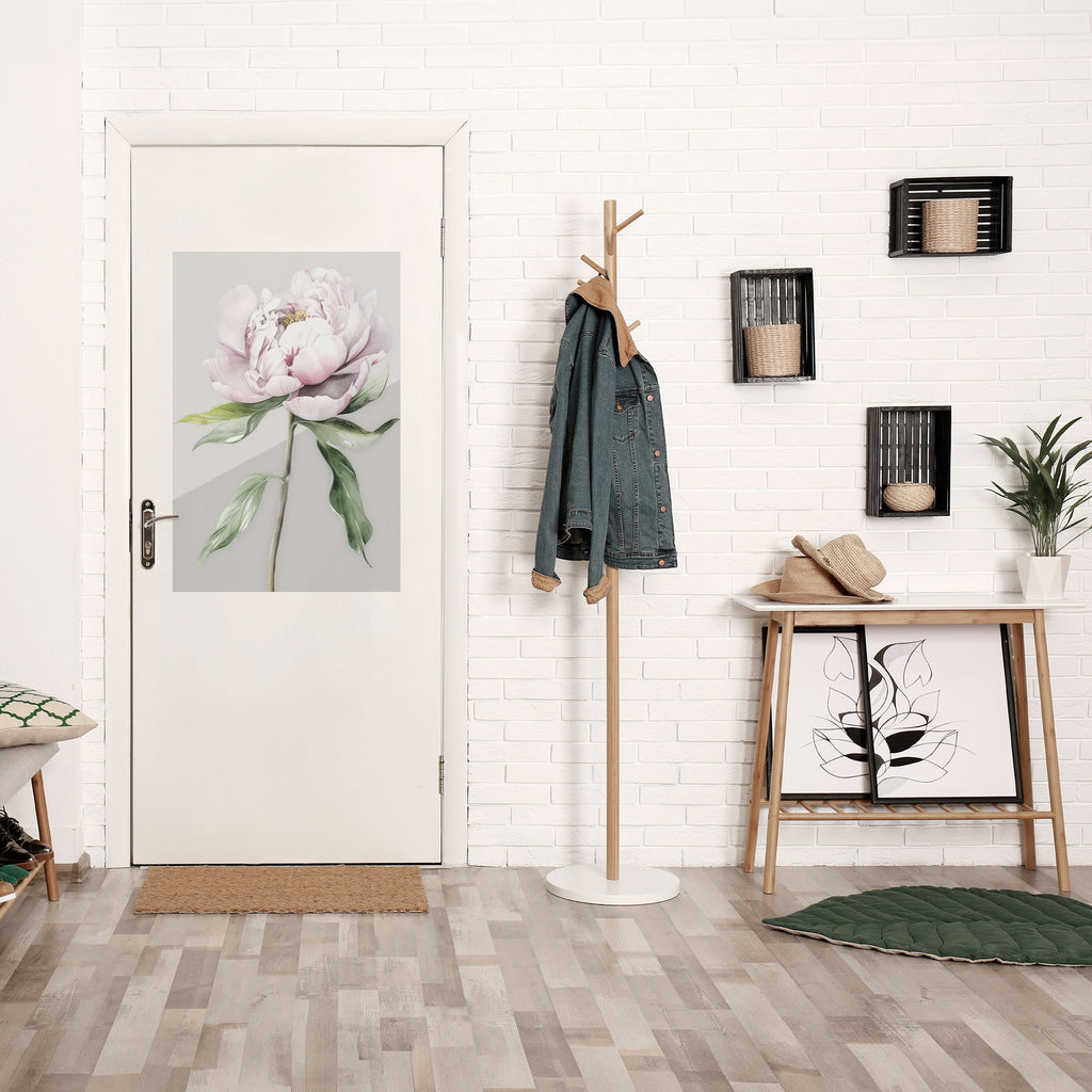 Affiche verticale autocollante FANTAISIE FLORALE ÉVOCATIVE