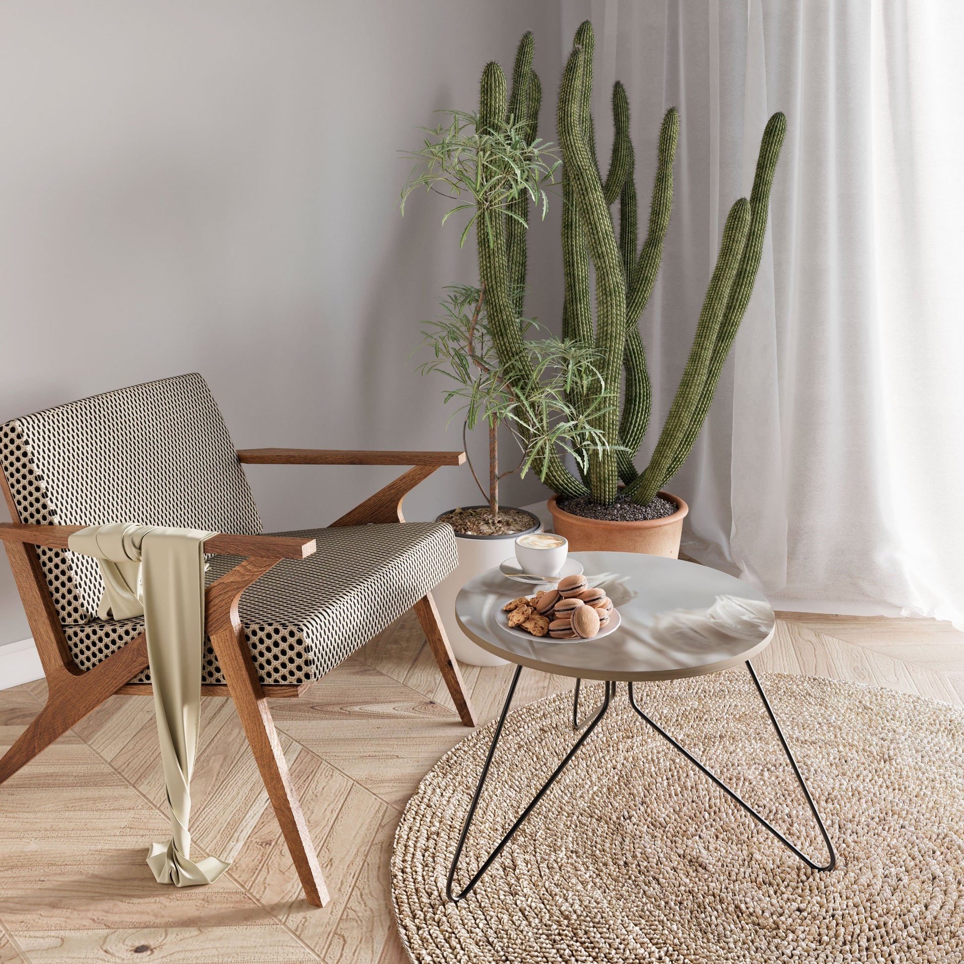 MYSTICAL BOTANICAL BLUSH Coffee Table 60