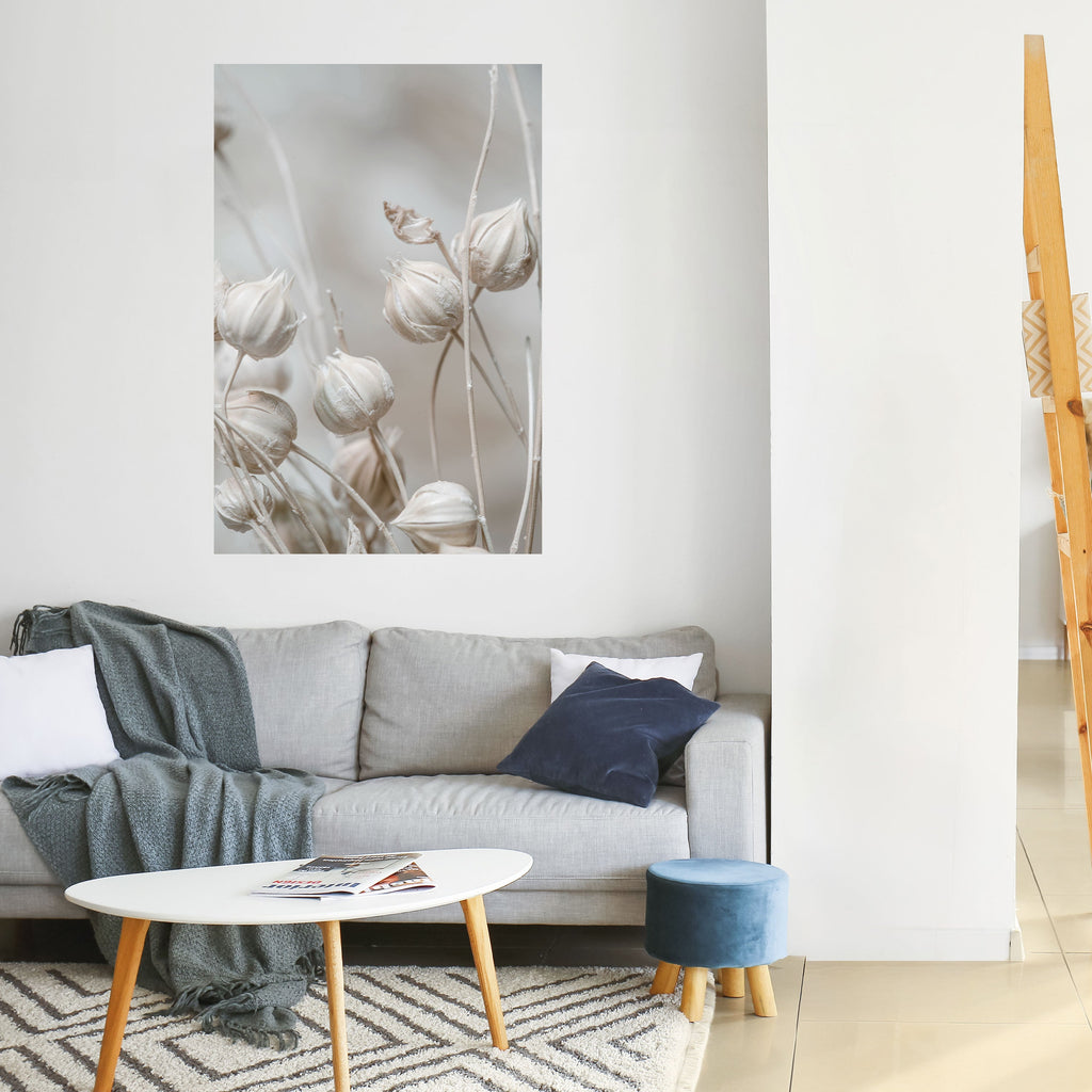 Affiche verticale autocollante « Vision paisible et florissante »