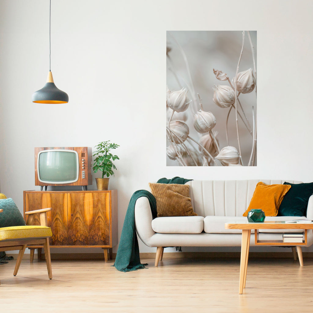 Affiche verticale autocollante « Vision paisible et florissante »