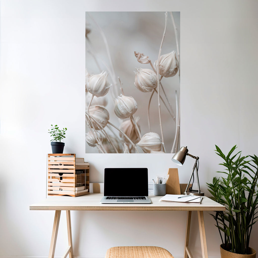 Affiche verticale autocollante « Vision paisible et florissante »