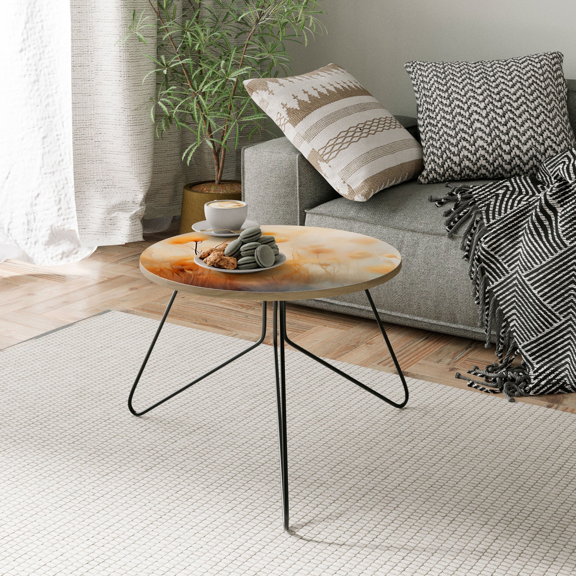 GOLDEN HUE EMBRACE Coffee Table 60