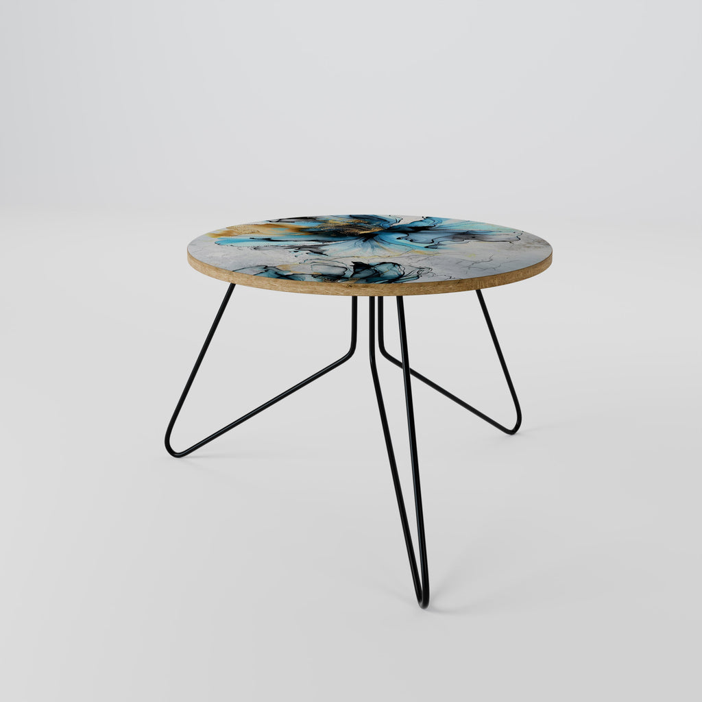 COBALT BLOSSOMS Coffee Table 60