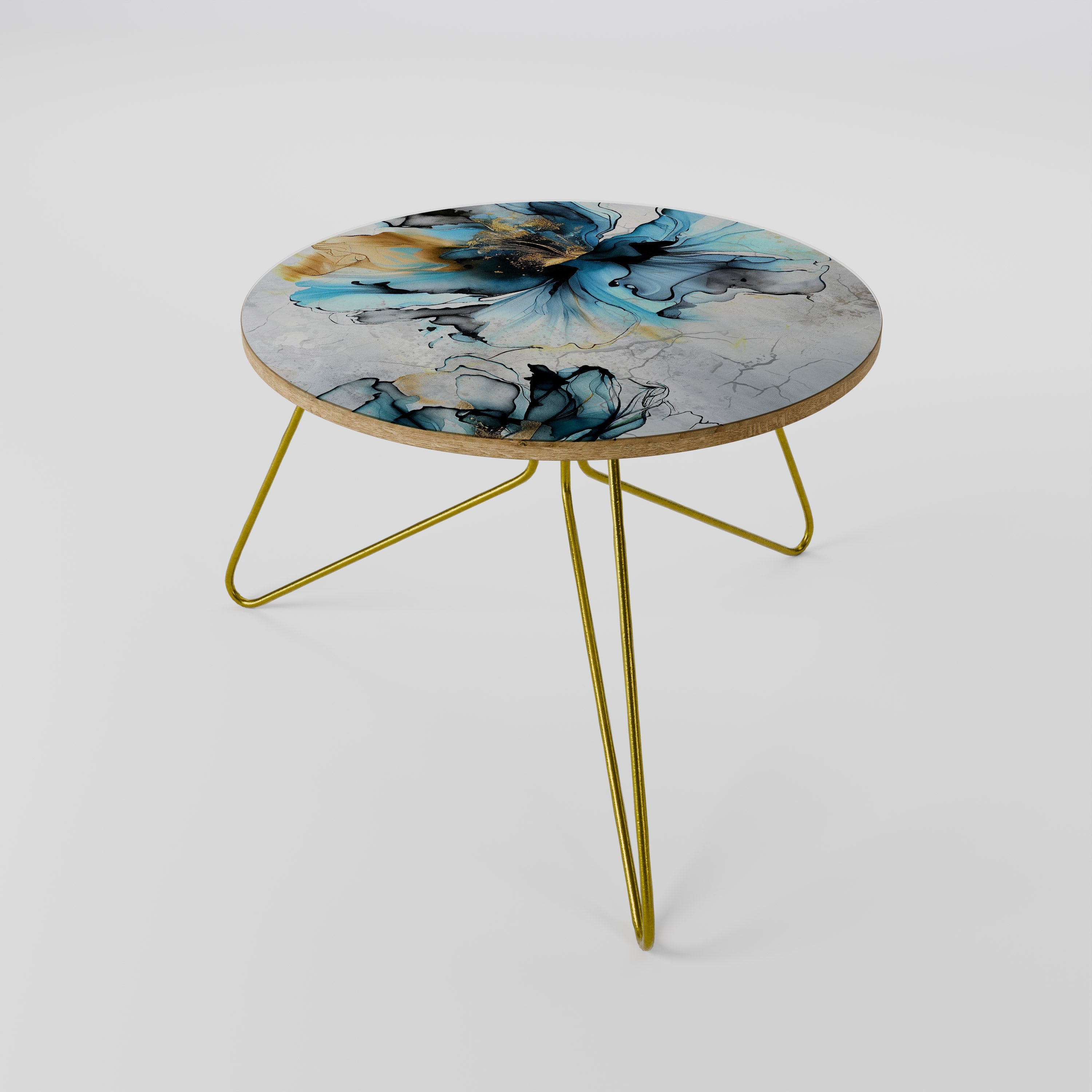 Table basse COBALT BLOSSOMS 60