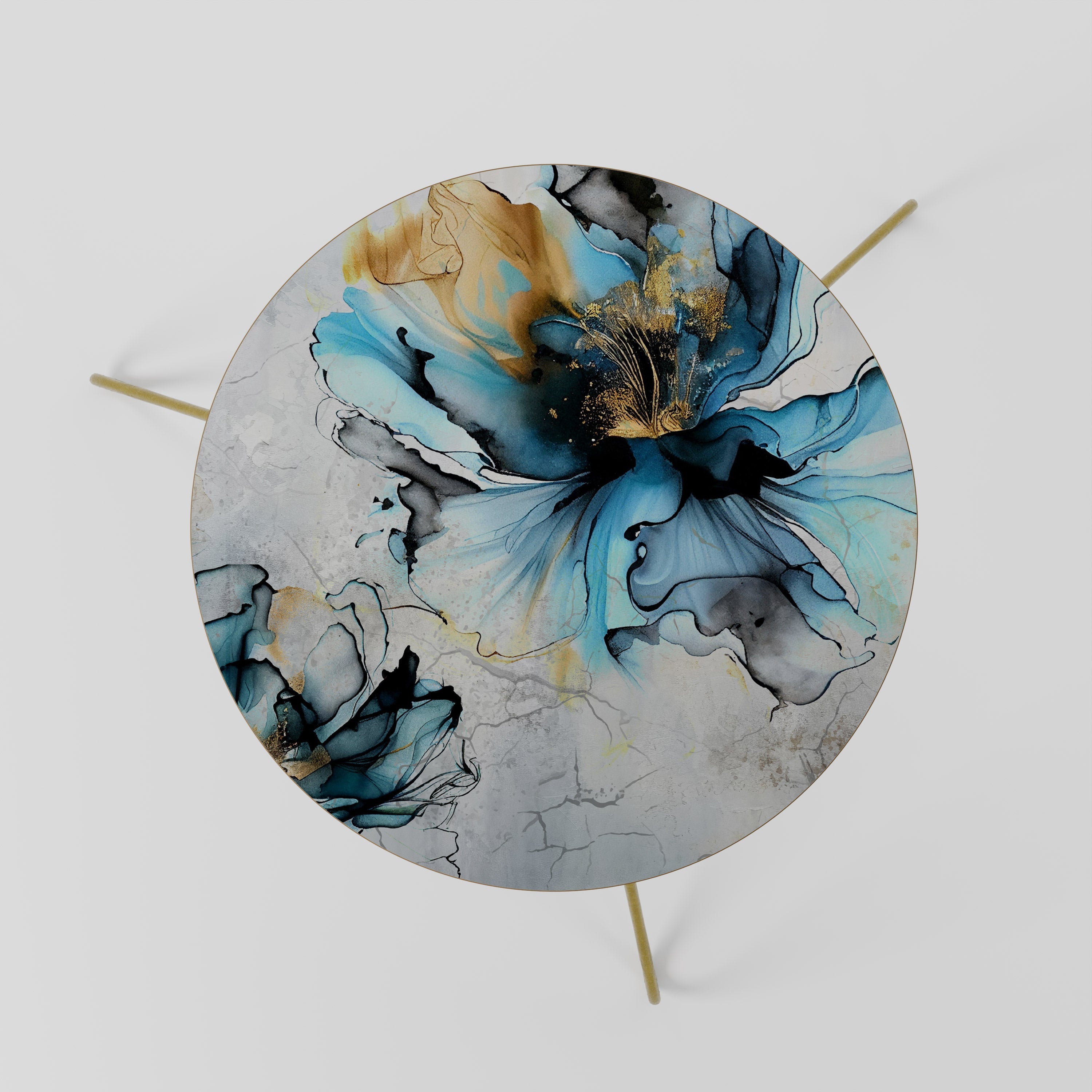 Table basse COBALT BLOSSOMS 60