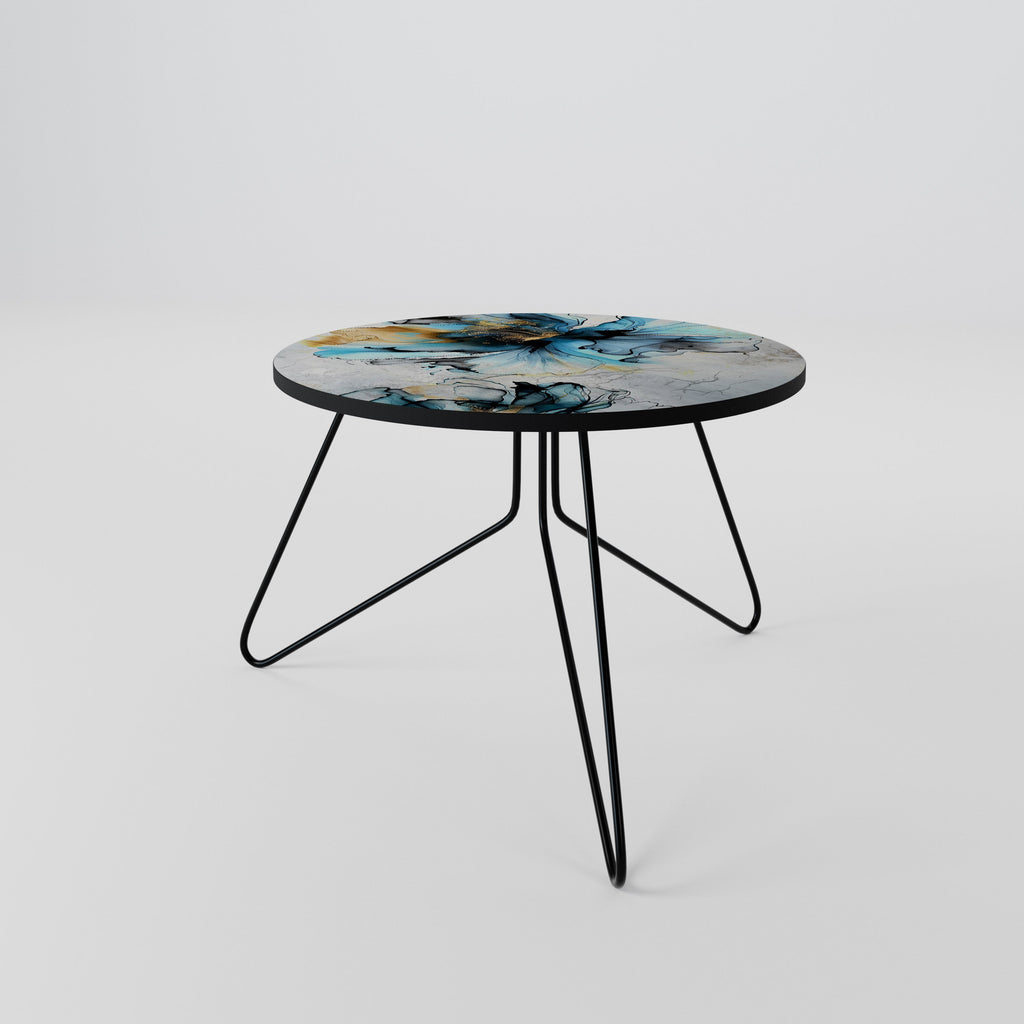 COBALT BLOSSOMS Coffee Table 60
