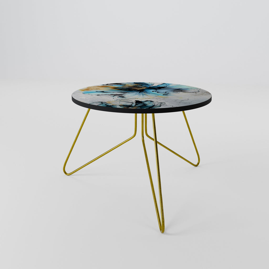 COBALT BLOSSOMS Coffee Table 60