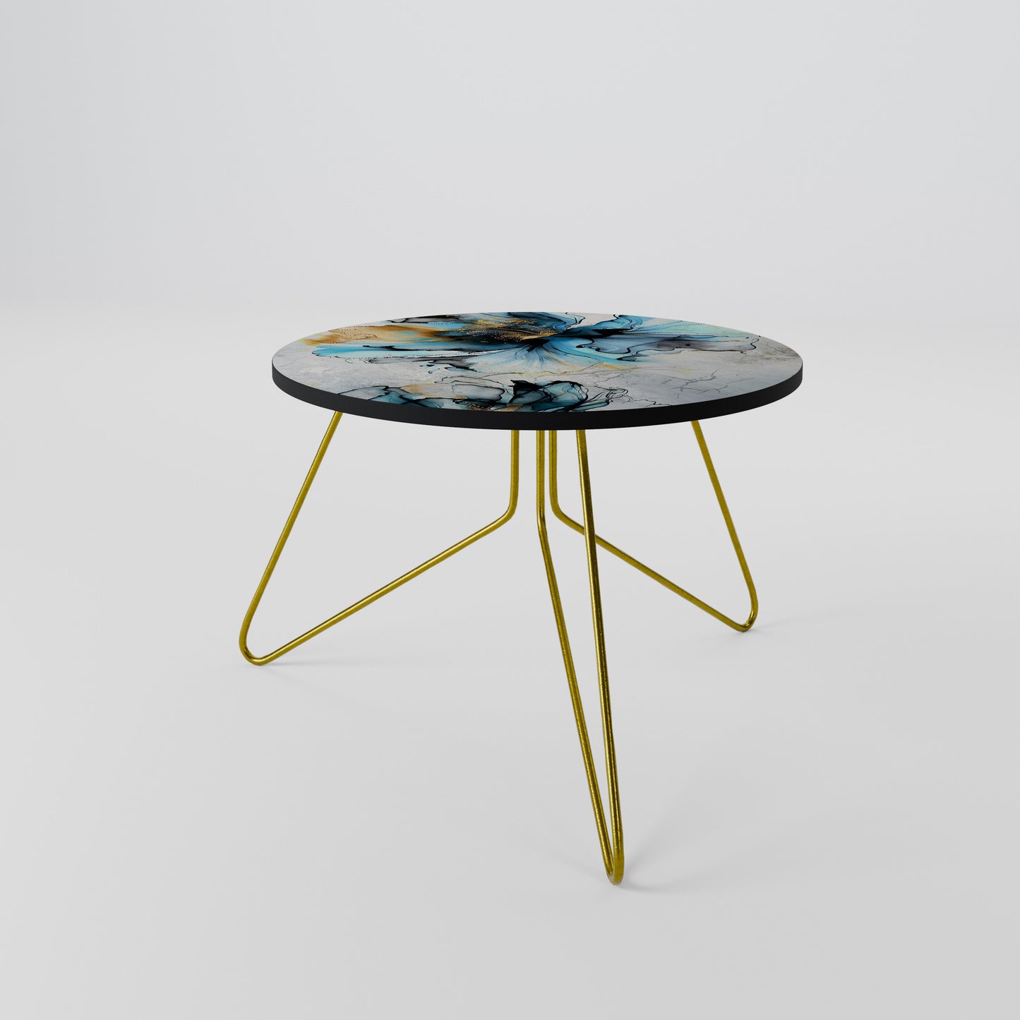 COBALT BLOSSOMS Coffee Table