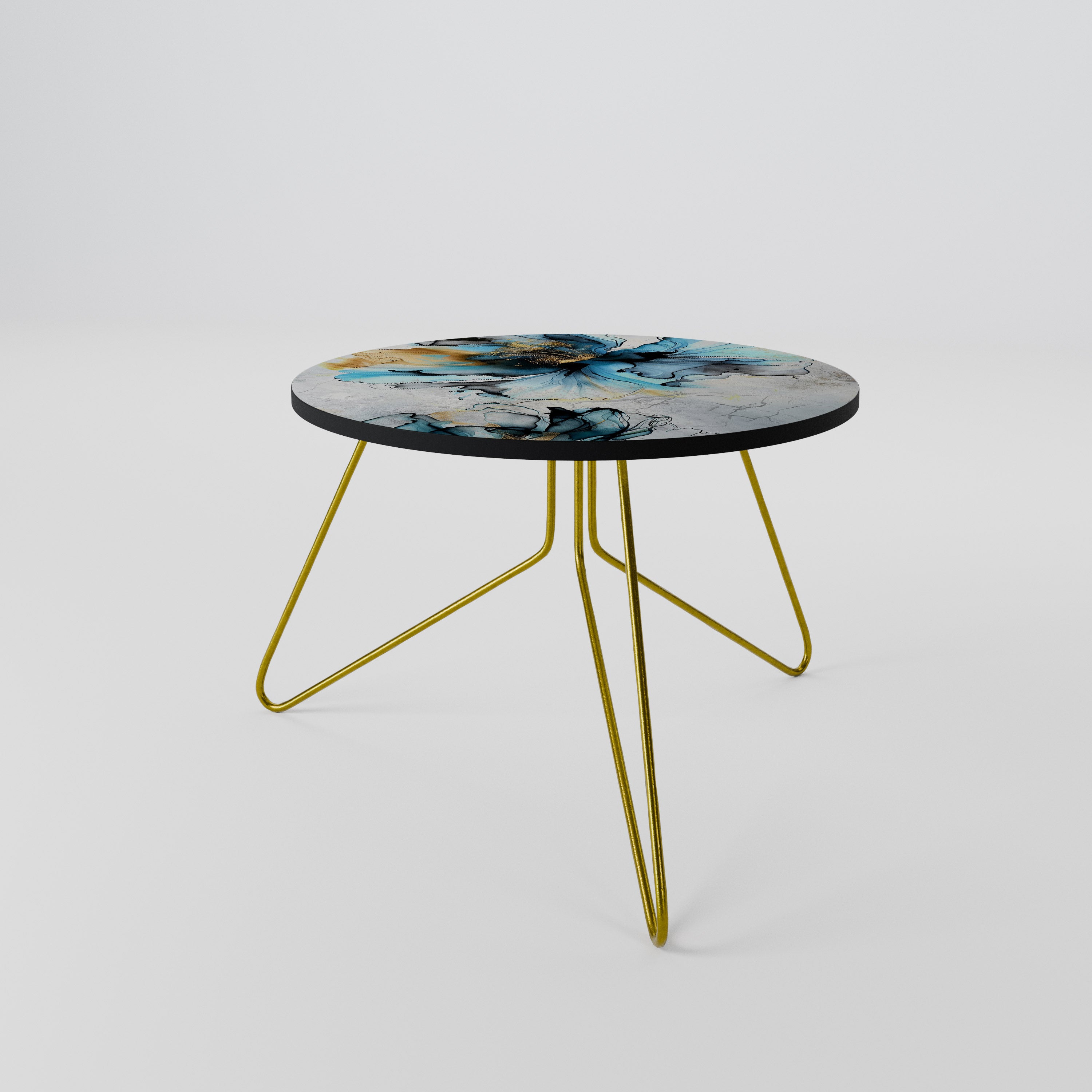 COBALT BLOSSOMS Coffee Table