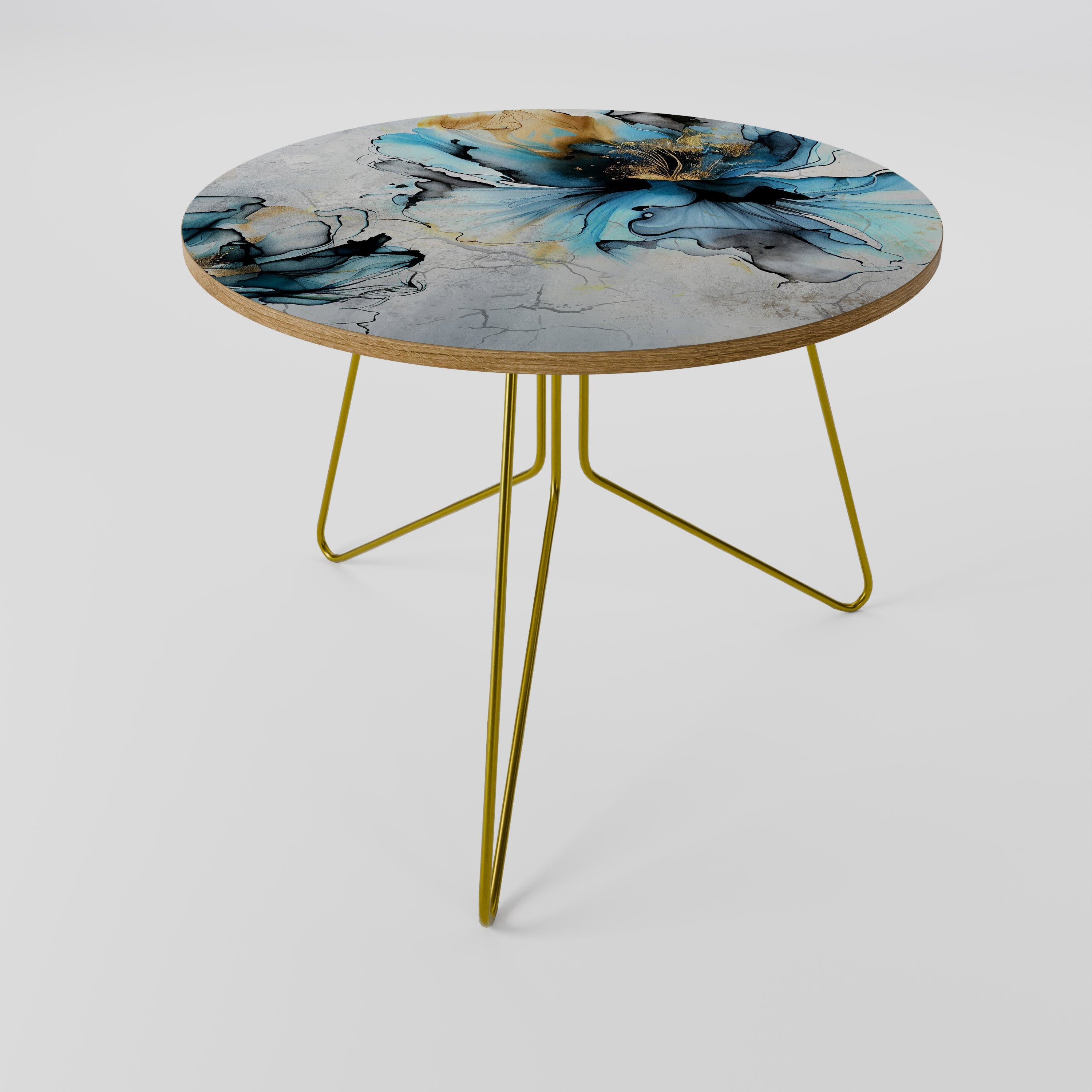 Table basse COBALT BLOSSOMS 69