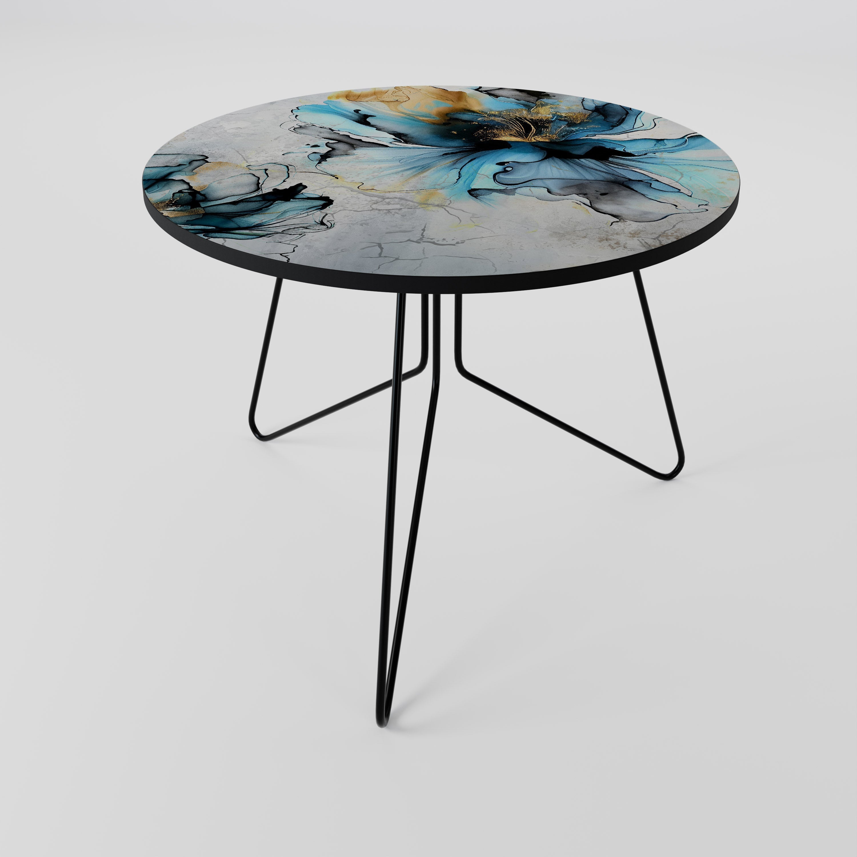 Table basse COBALT BLOSSOMS 69