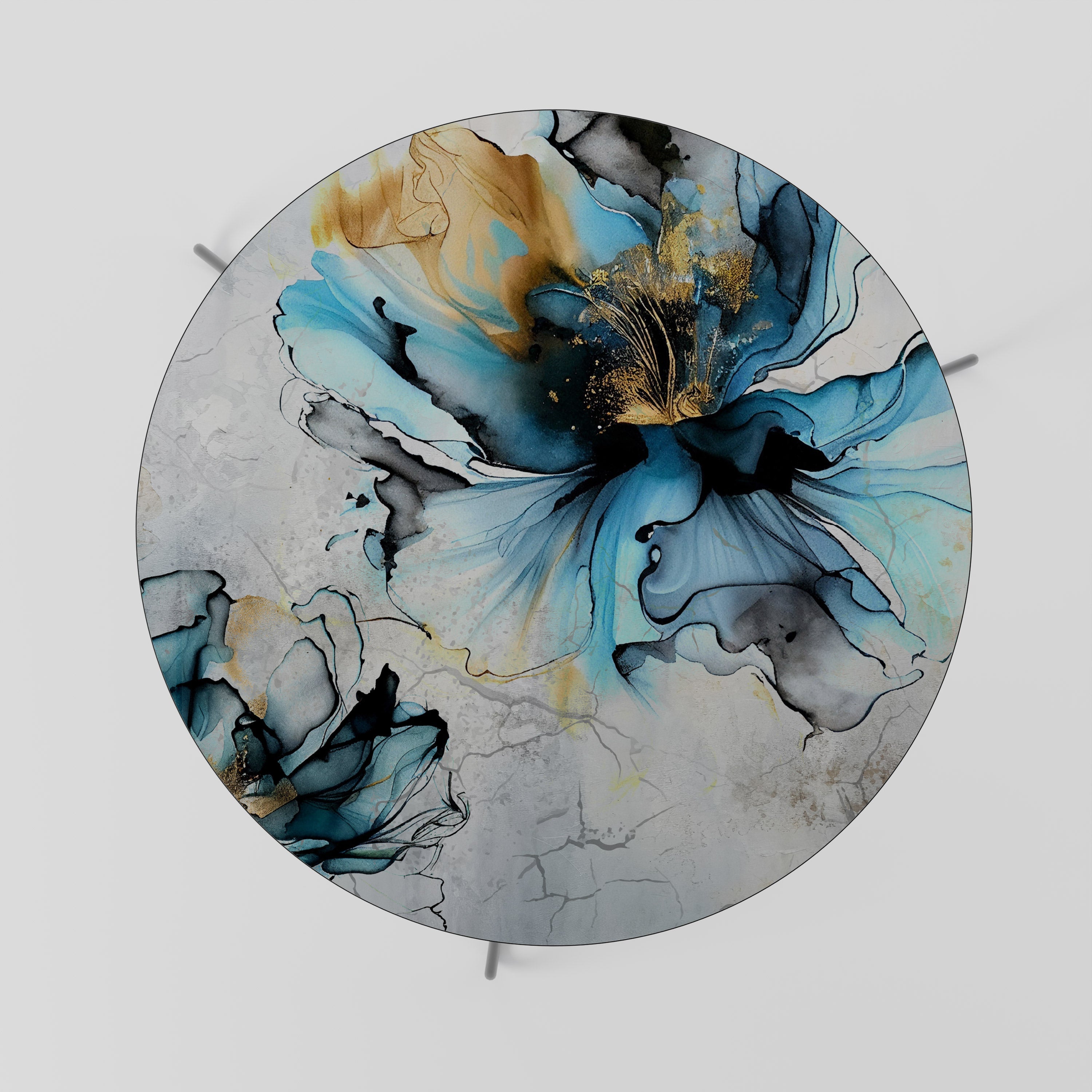 Table basse COBALT BLOSSOMS 69