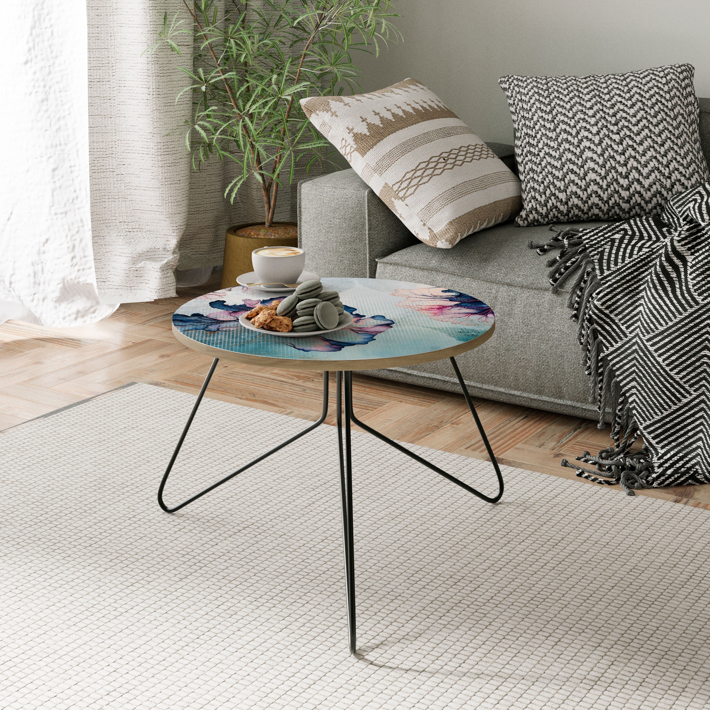 Table basse ICY BLOSSOMS 60