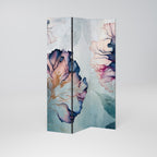 ICY BLOSSOMS 3-Panel Room Divider