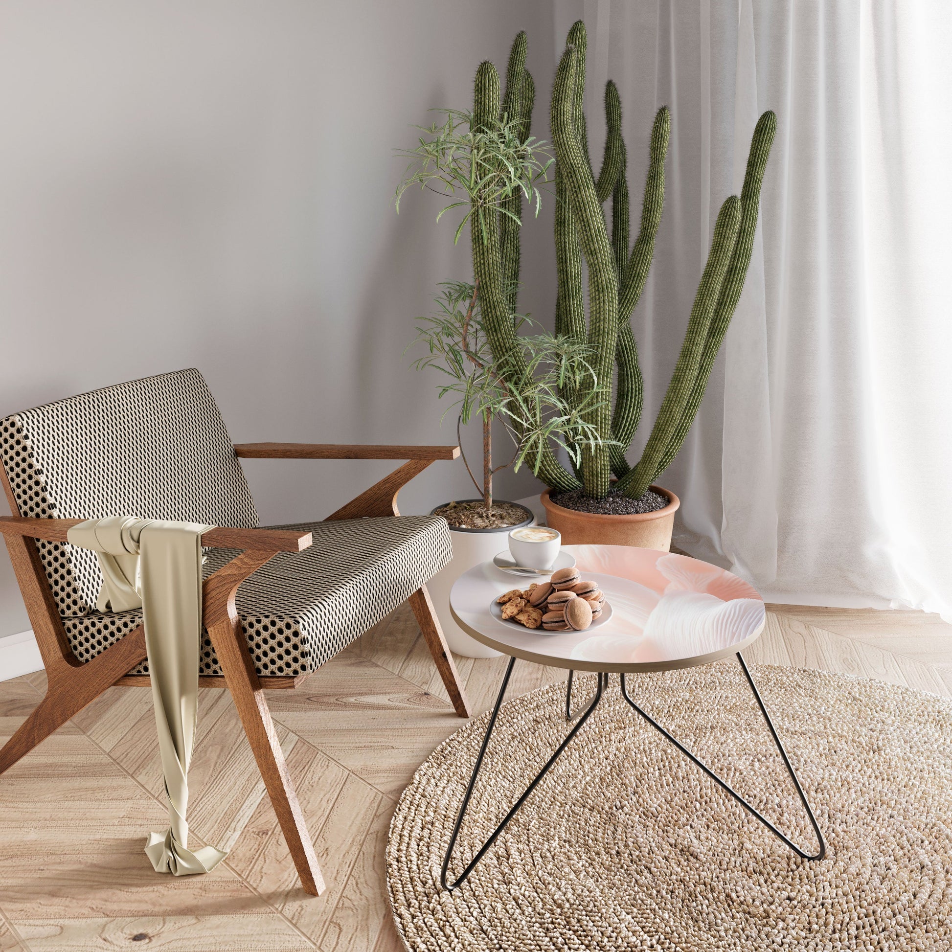 DELICATE PINK HARMONY Coffee Table 60