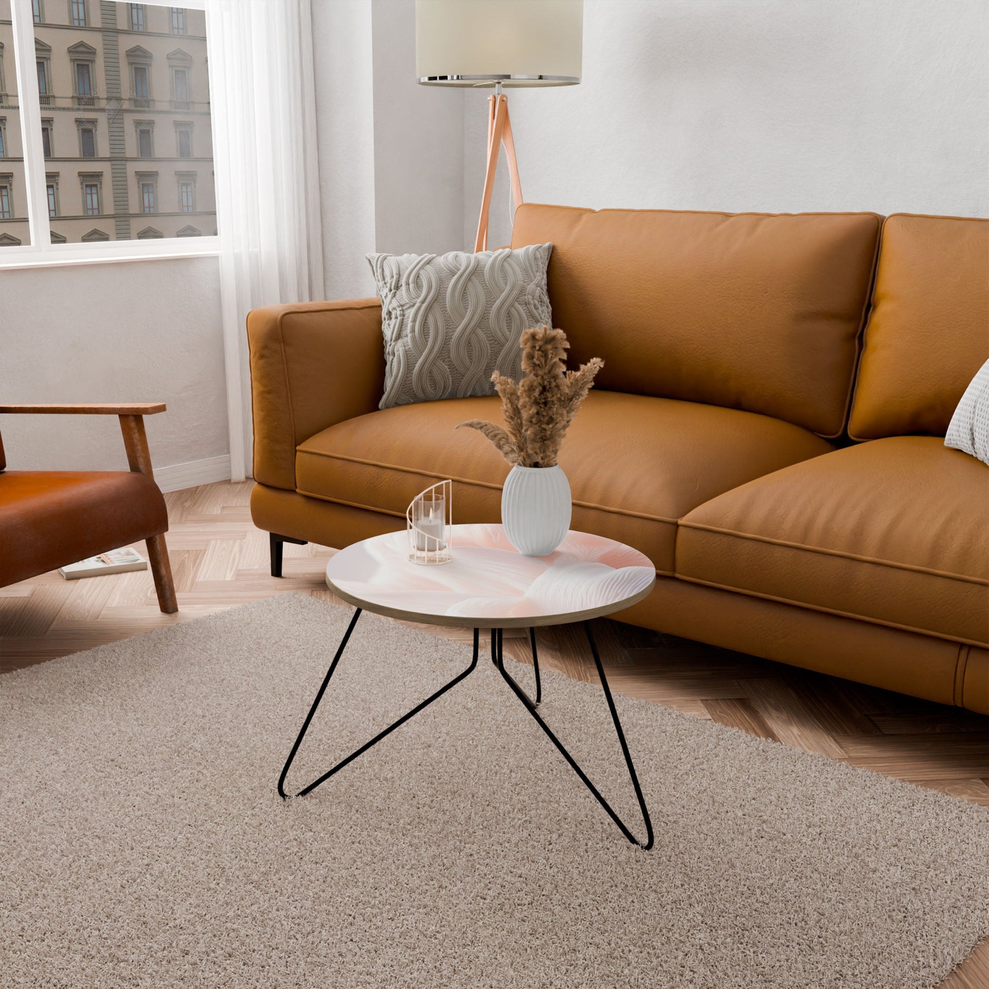 DELICATE PINK HARMONY Coffee Table 60