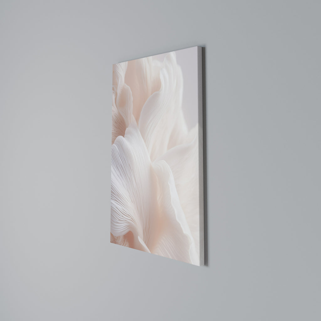 DELICATE PINK HARMONY Vertical Canvas Print