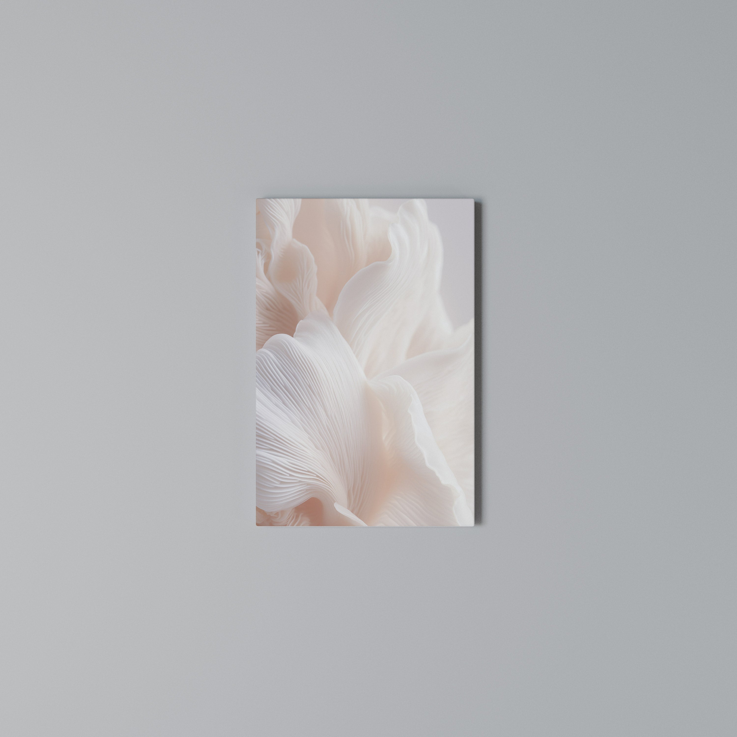 DELICATE PINK HARMONY Vertical Canvas Print