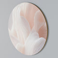DELICATE PINK HARMONY Round Wall Art