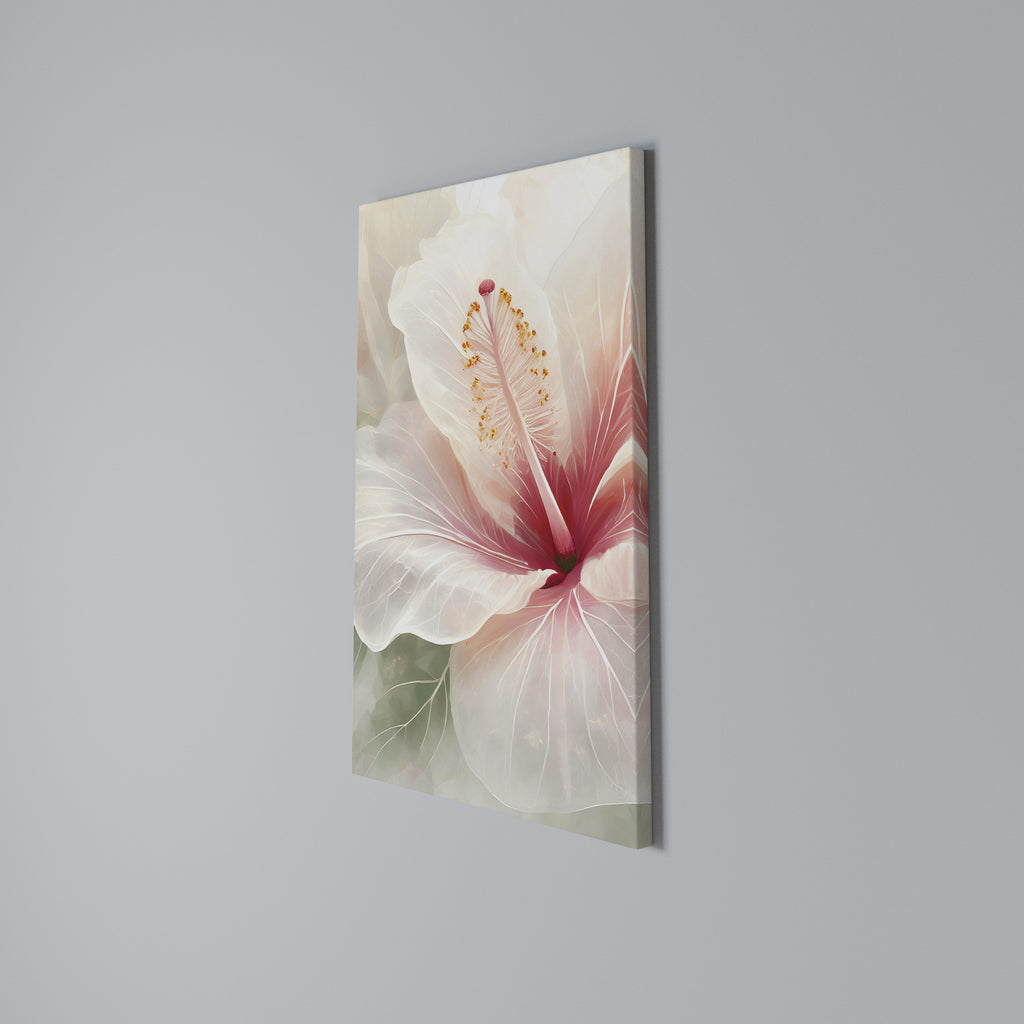 GOSSAMER FLORAL DREAM Vertical Canvas Print