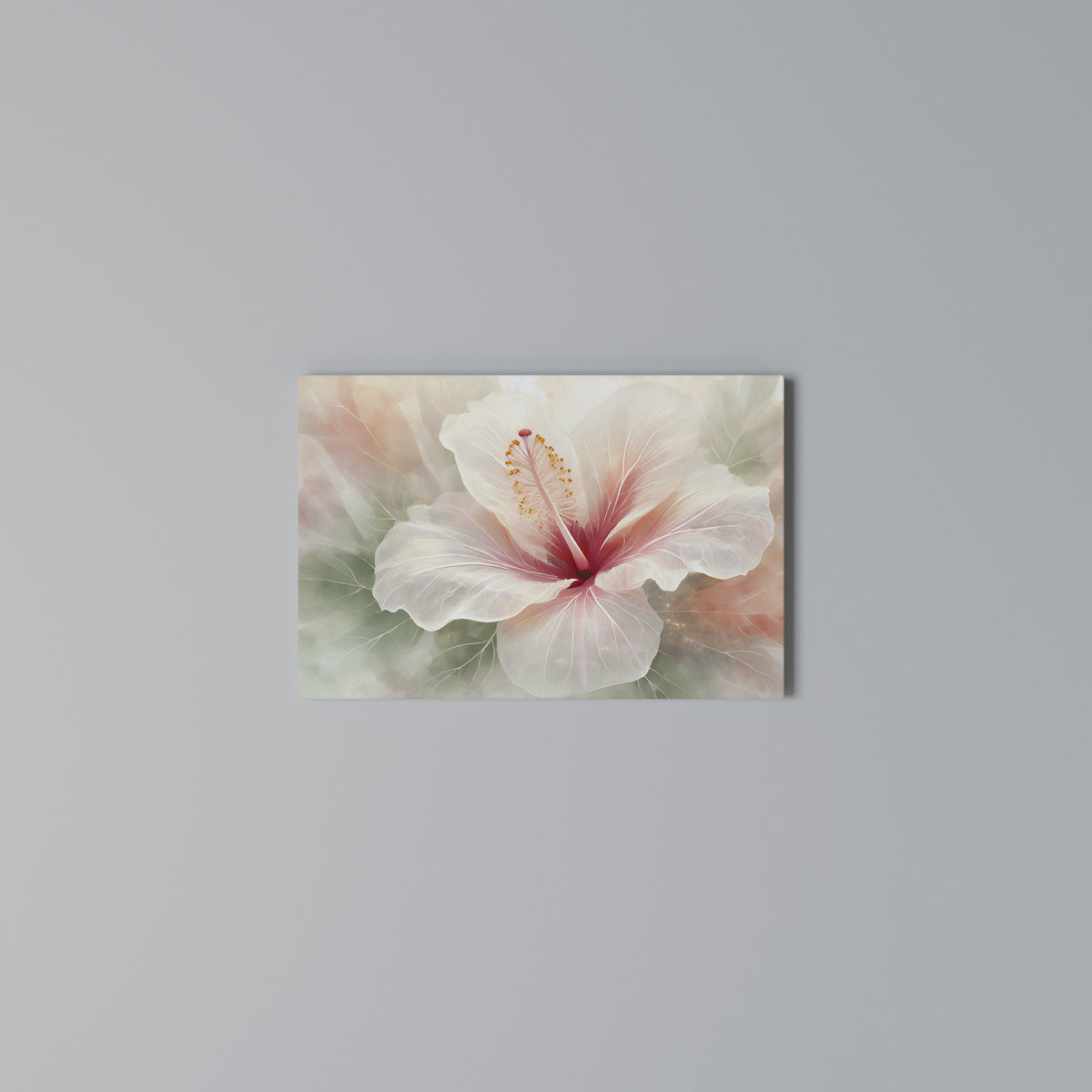 GOSSAMER FLORAL DREAM Horizontal Canvas Print