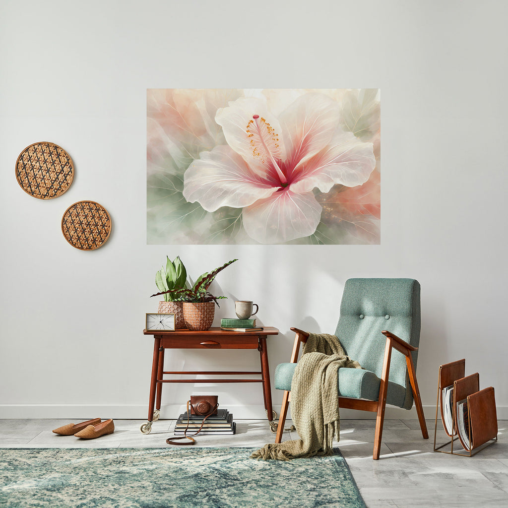 Affiche horizontale autocollante GOSSAMER FLORAL DREAM