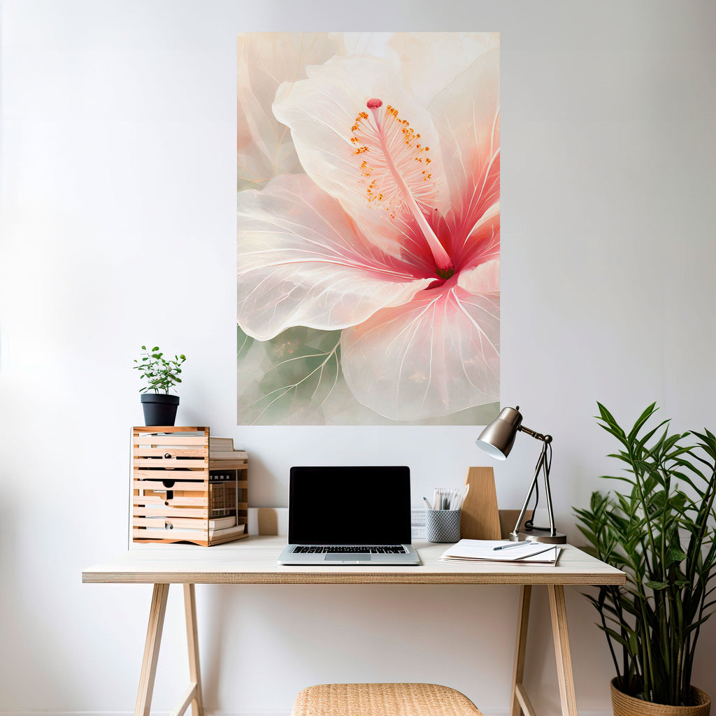 Affiche verticale autocollante GOSSAMER FLORAL DREAM