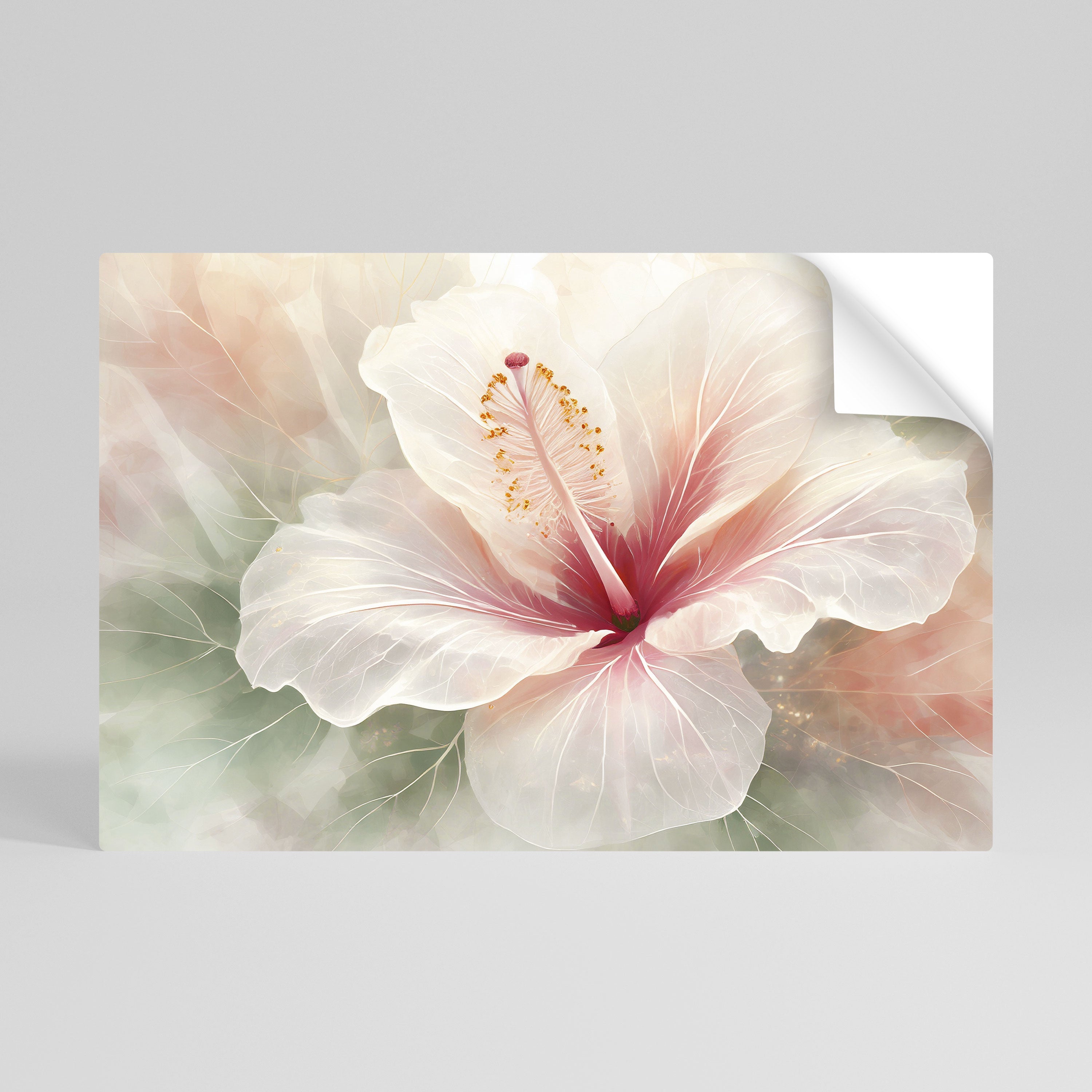 Affiche horizontale autocollante GOSSAMER FLORAL DREAM