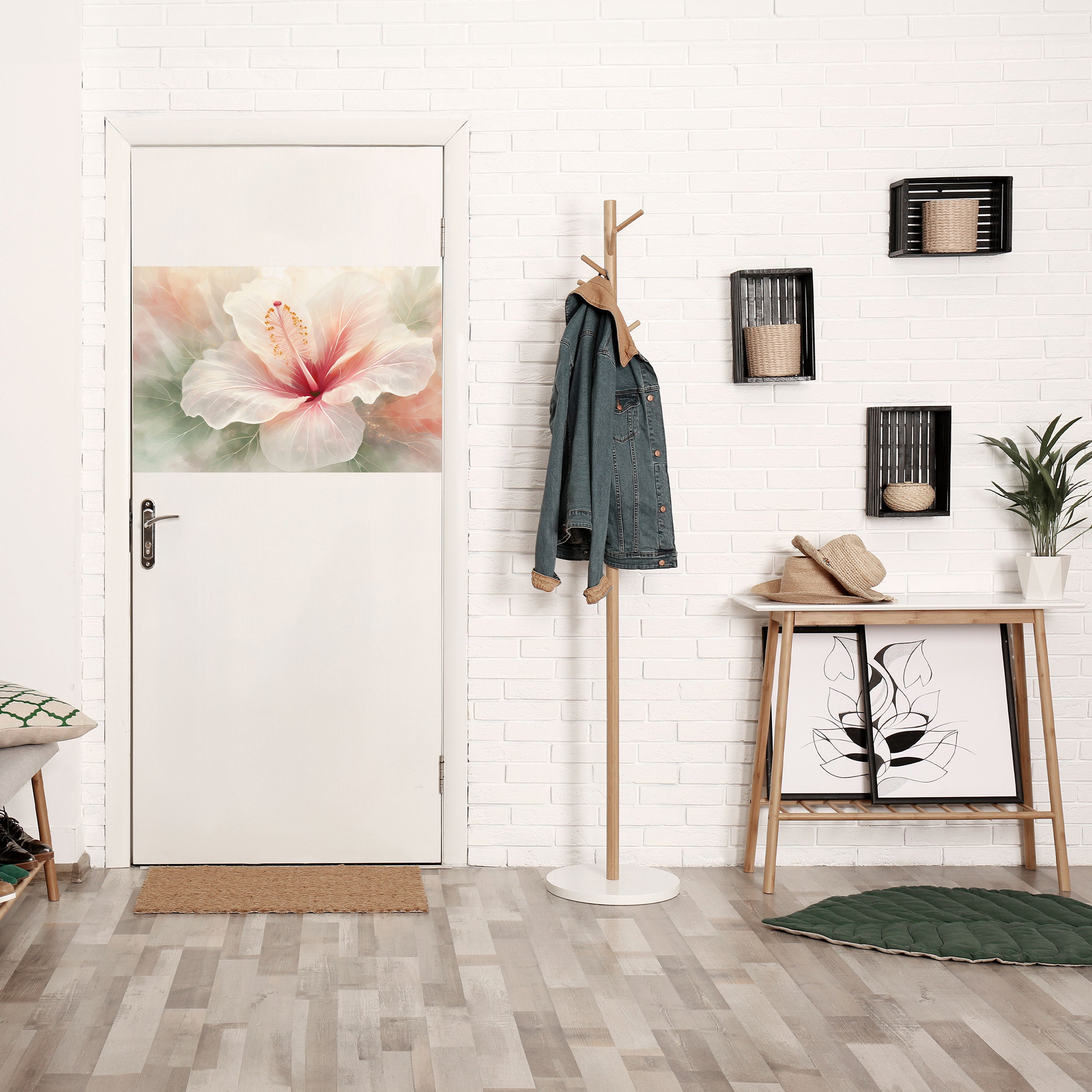 Affiche horizontale autocollante GOSSAMER FLORAL DREAM