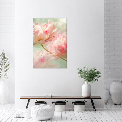 GENTLE HARMONY UNFOLDED Vertical Canvas Print