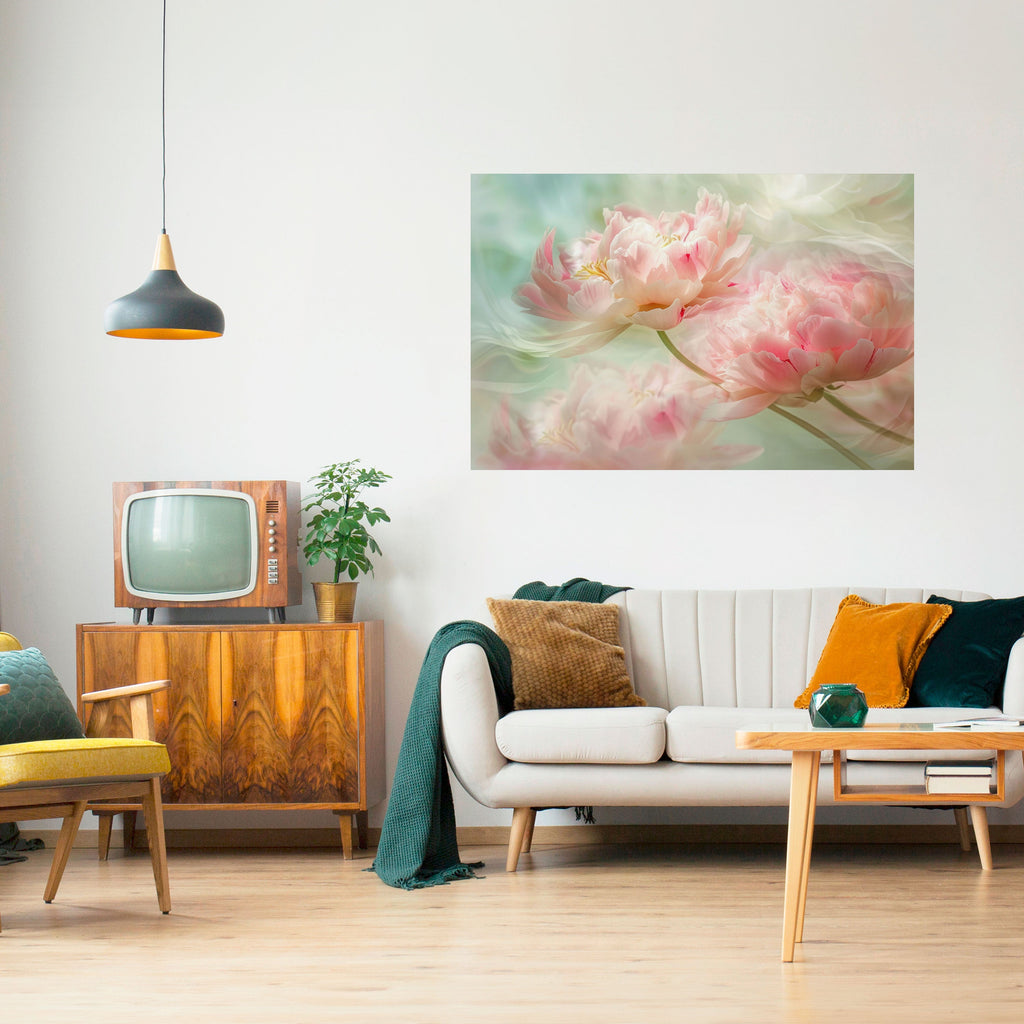 Affiche horizontale autocollante GENTLE HARMONY DÉPLIÉE