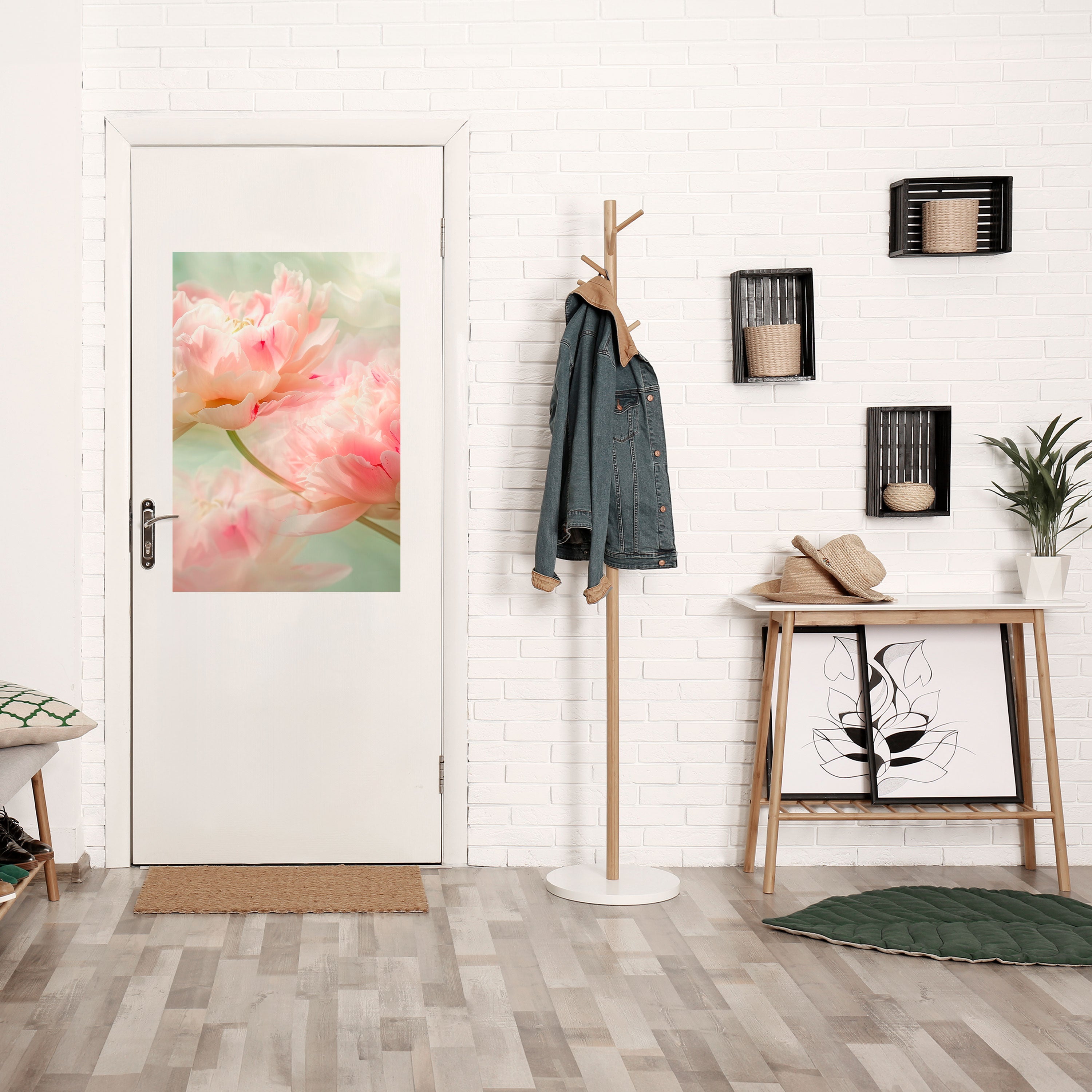 Affiche verticale autocollante GENTLE HARMONY DÉPLIÉE