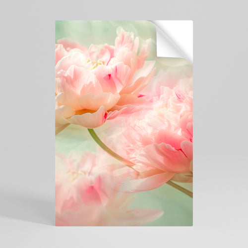 GENTLE HARMONY UNFOLDED Peel and Stick Vertical Poster