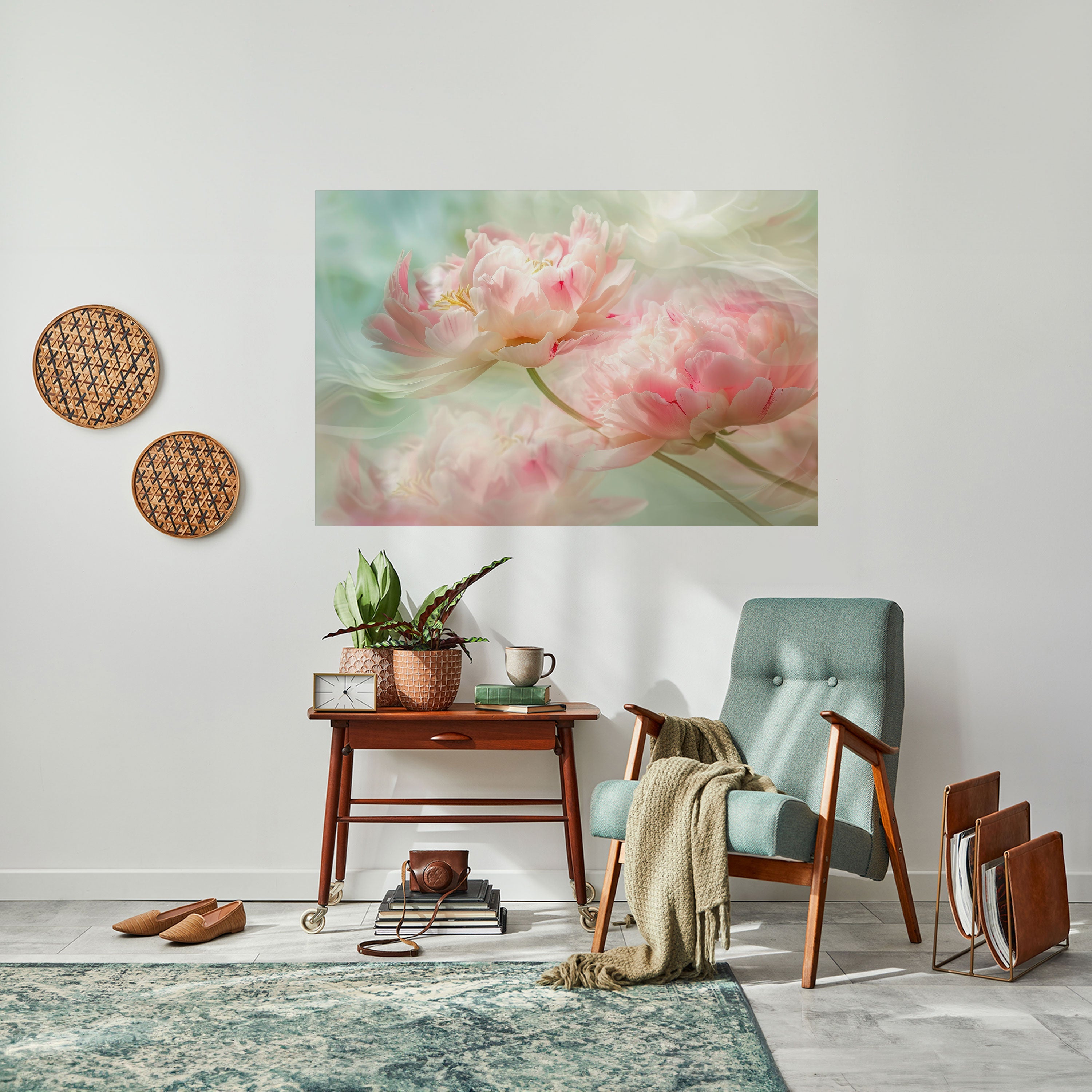 Affiche horizontale autocollante GENTLE HARMONY DÉPLIÉE