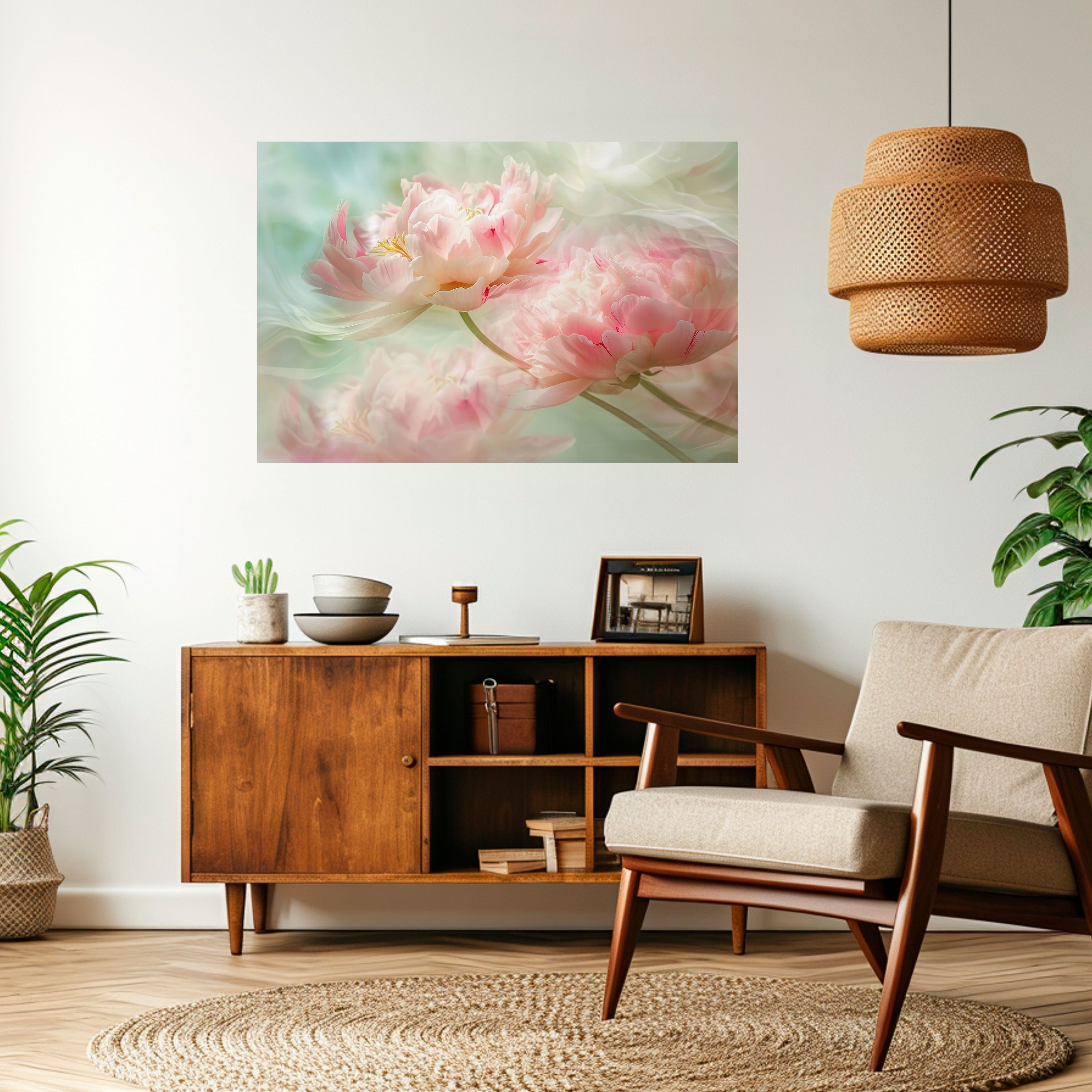 Affiche horizontale autocollante GENTLE HARMONY DÉPLIÉE