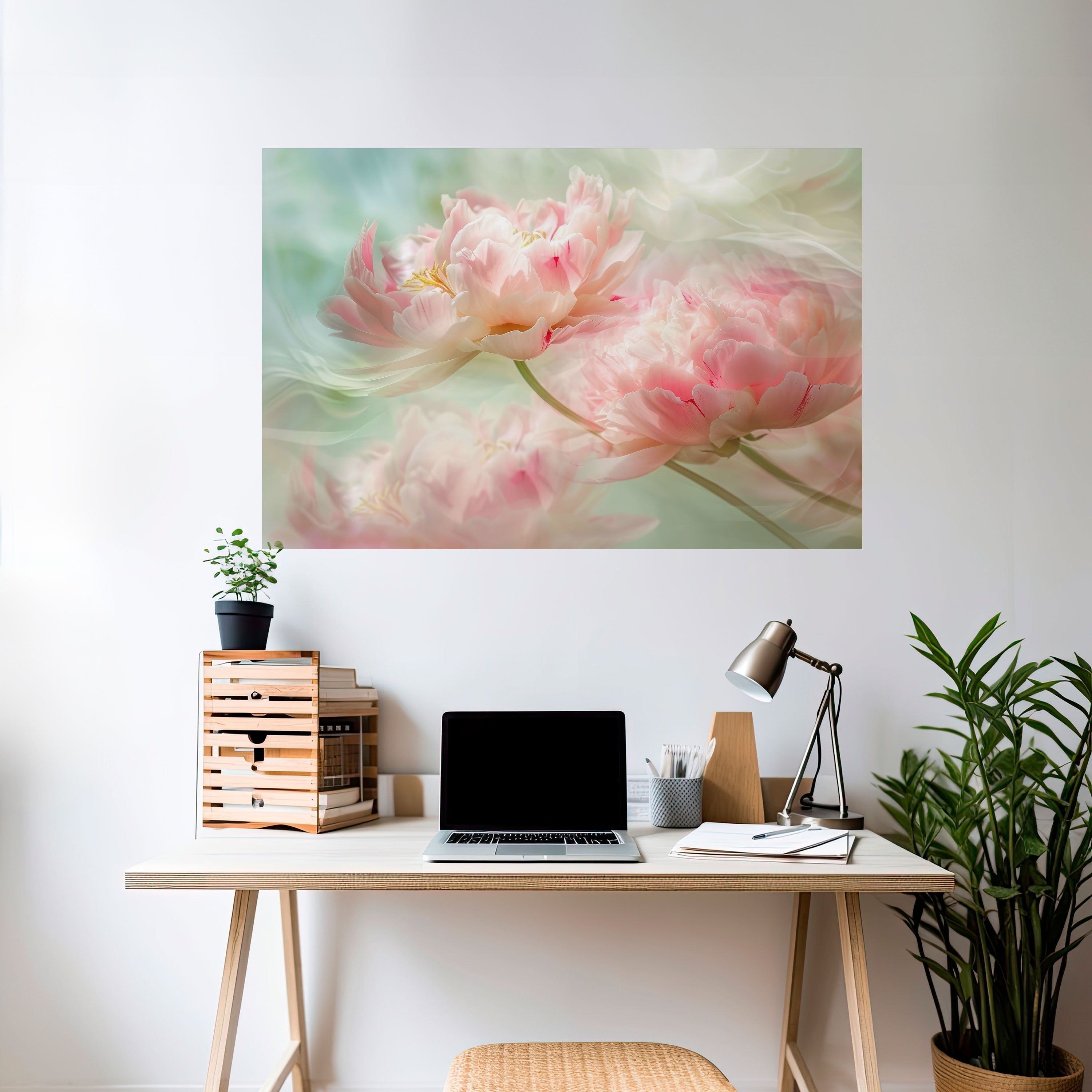 Affiche horizontale autocollante GENTLE HARMONY DÉPLIÉE