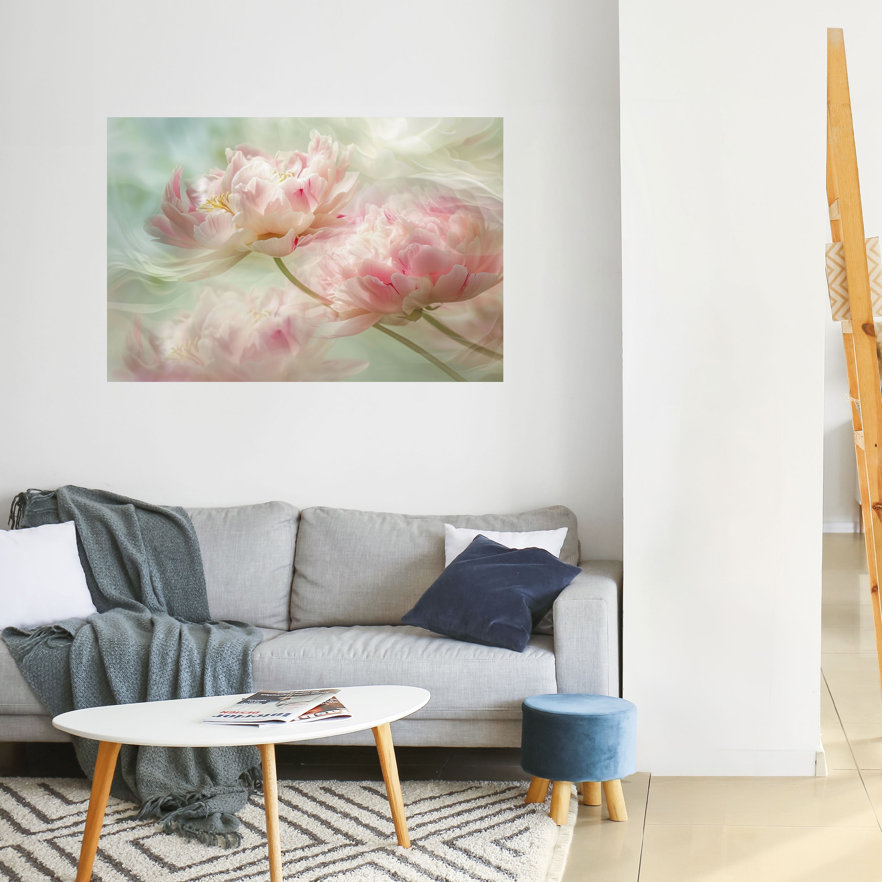 Affiche horizontale autocollante GENTLE HARMONY DÉPLIÉE