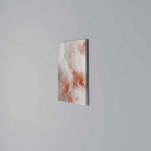 TENDER BLOSSOM VEIL Vertical Canvas Print