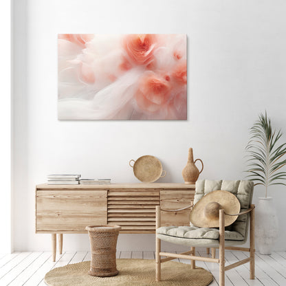 TENDER BLOSSOM VEIL Horizontal Canvas Print