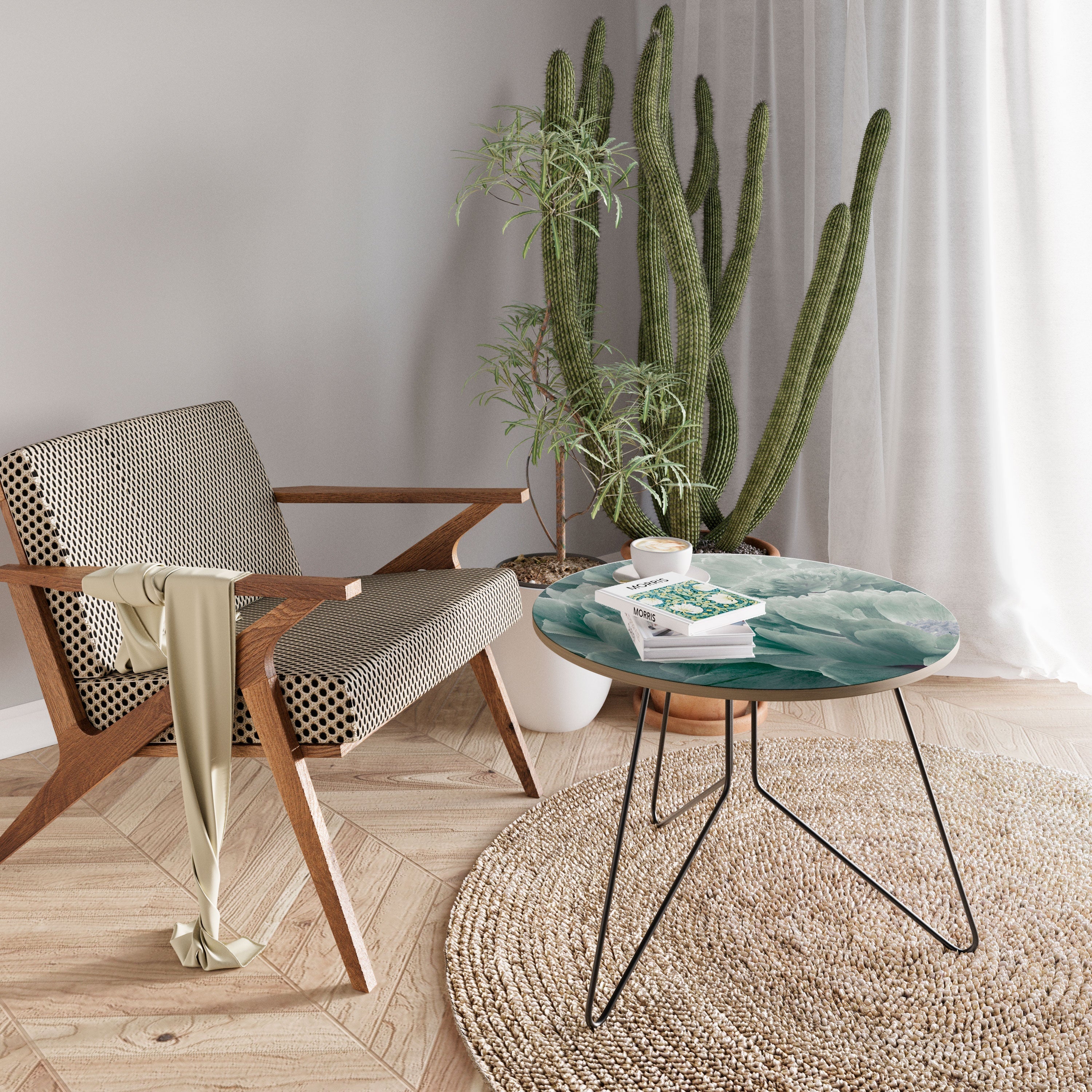 Table basse PIVOINES ARBORICULEES 69