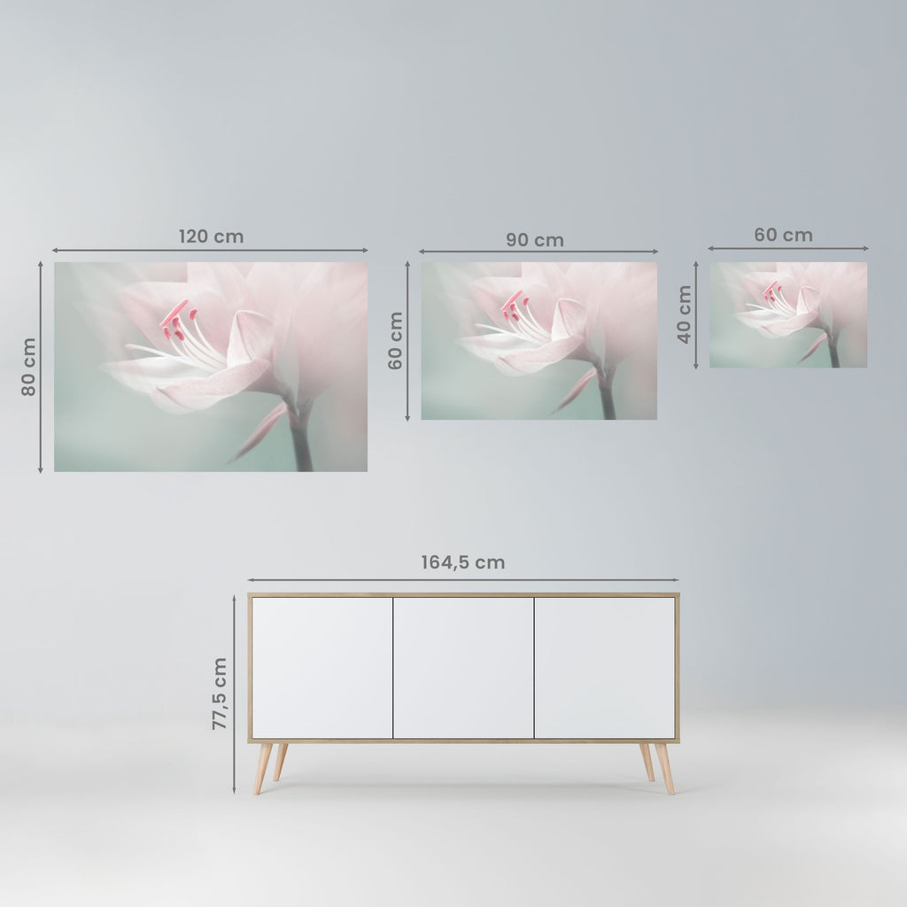 Affiche horizontale autocollante GENTLE LILY